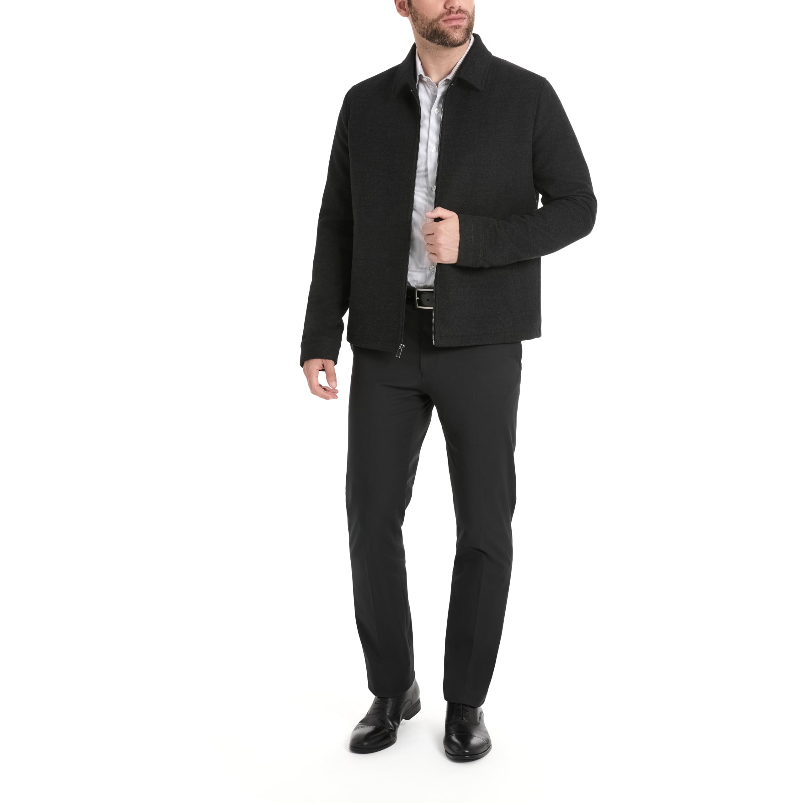 Van Heusen Men's Trudy Casual Trucker Jacket - Lightweight Denim Jacket for Men, Comfortable & Stylish - Perfect for Outdoor Activities, Casual Wear & Layering