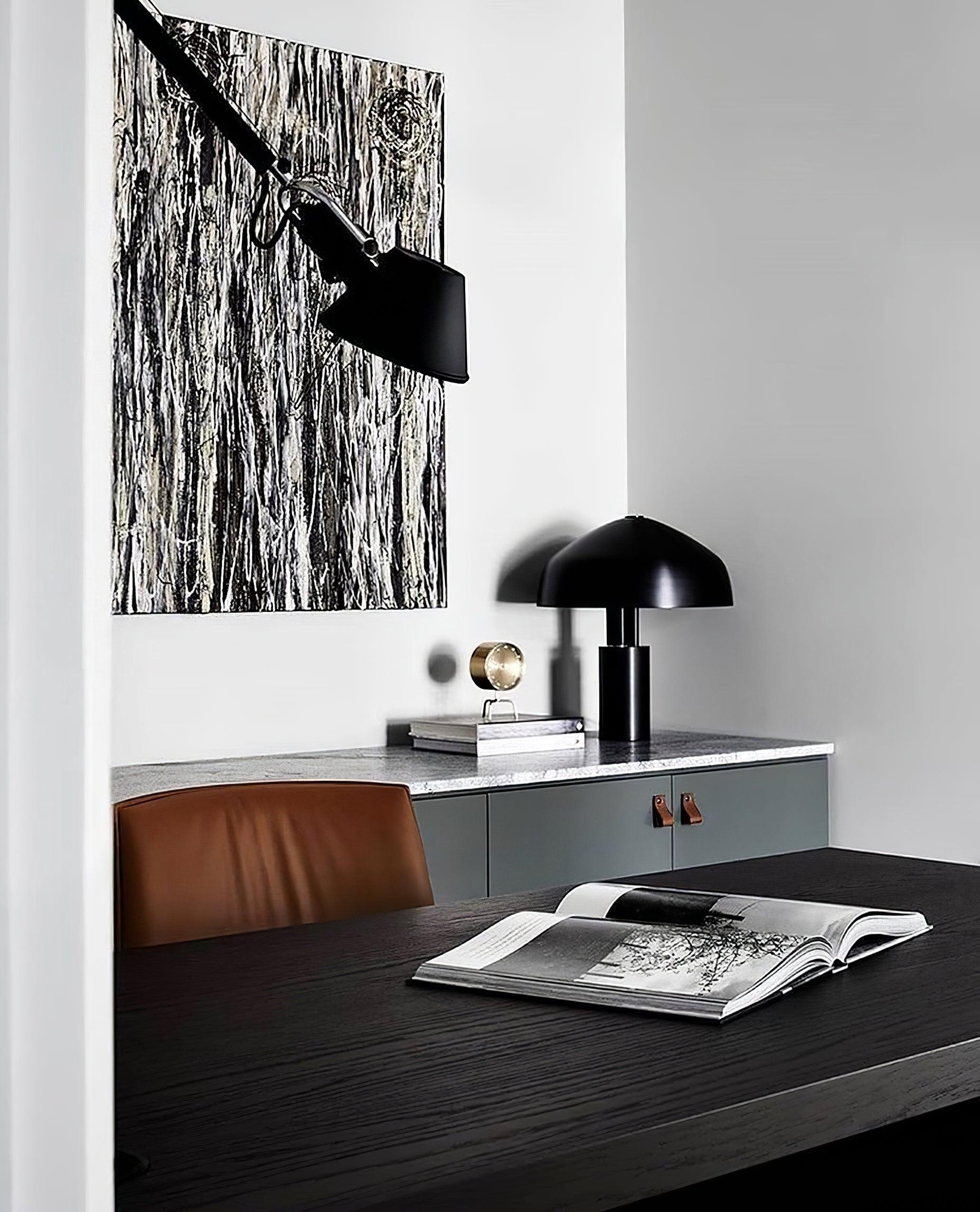 Ora Desk Lamp - Adjustable LED Office Light with USB Charging Port, Eye-Caring Study Lamp for Home & Office Workspace | Perfect for Reading, Working & Night Study
