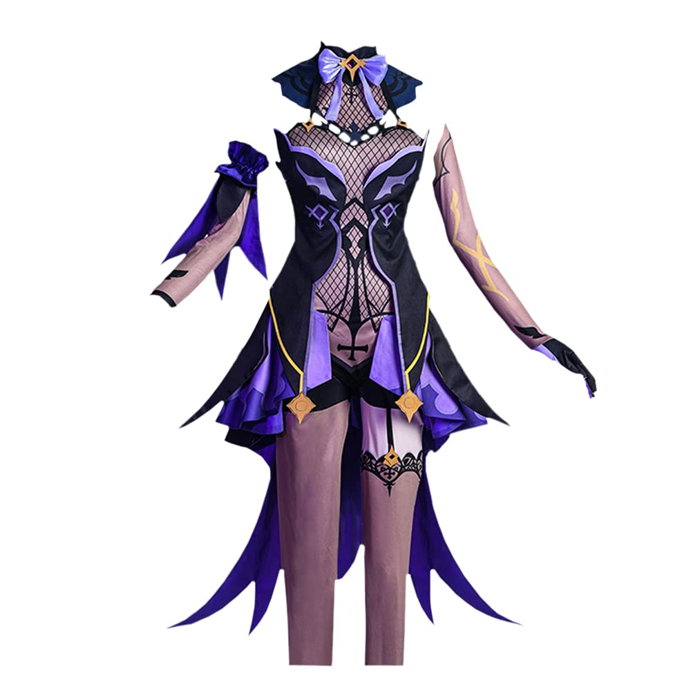 Genshin Impact Fischl Cosplay Costume - Official Anime Dress for Halloween, Conventions & Cosplay Events | Premium Quality Roleplay Outfit