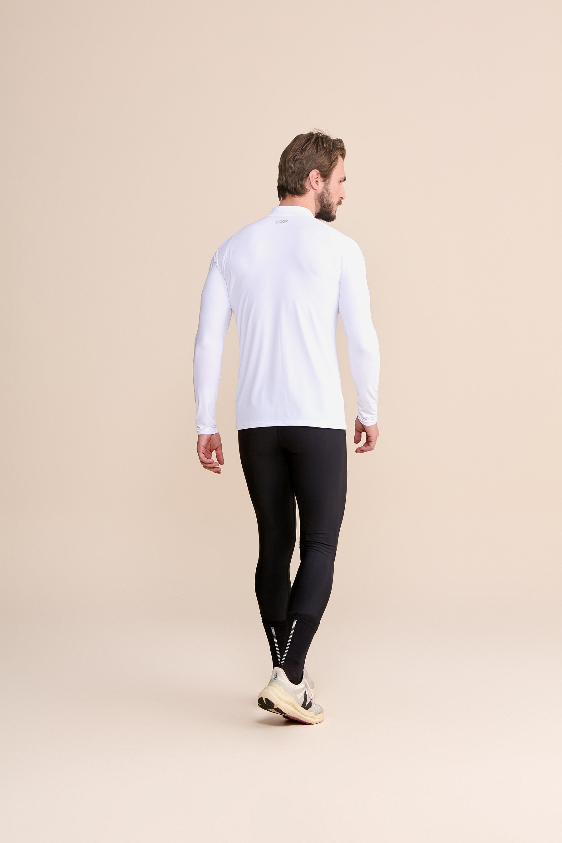 Harmony Long Sleeve Raglan Zip-Up T-Shirt for Men & Women | Comfortable Casual Wear for Workout, Gym, and Everyday Outfits