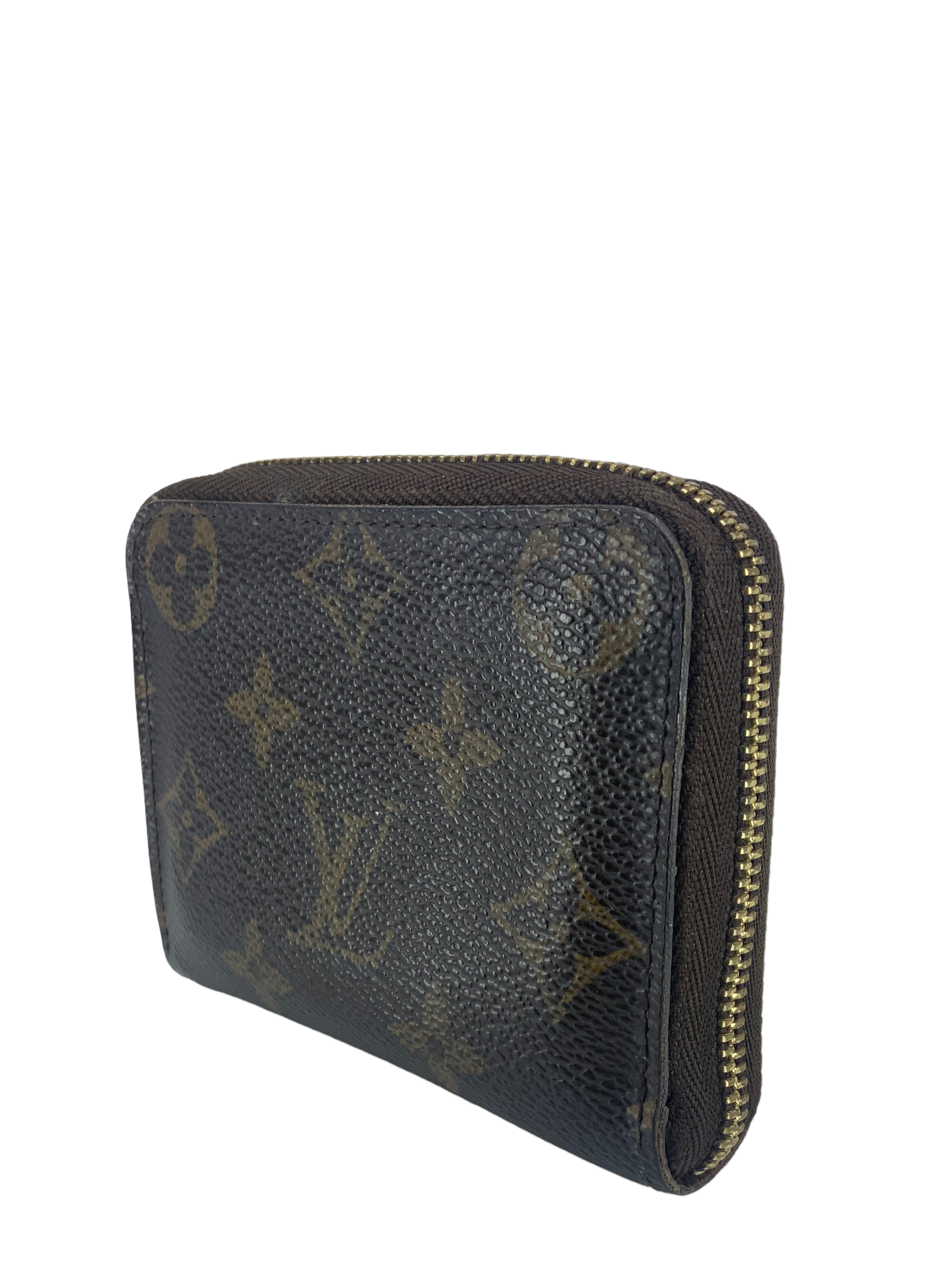 Authentic Louis Vuitton Monogram Canvas Zippy Coin Purse Wallet - Compact Luxury Wallet for Women & Men - Perfect for Everyday Use, Travel & Gifts