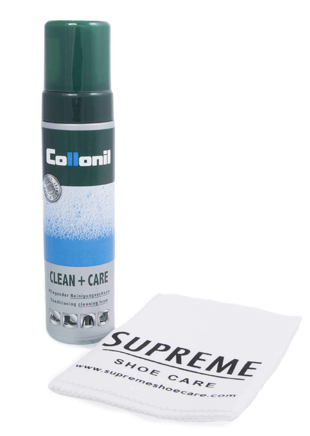 Collonil Men's Premium Leather Cleaner & Polishing Cloth - All-Purpose Shine & Care for Shoes, Bags & Accessories - Perfect for Daily Maintenance & Professional Use