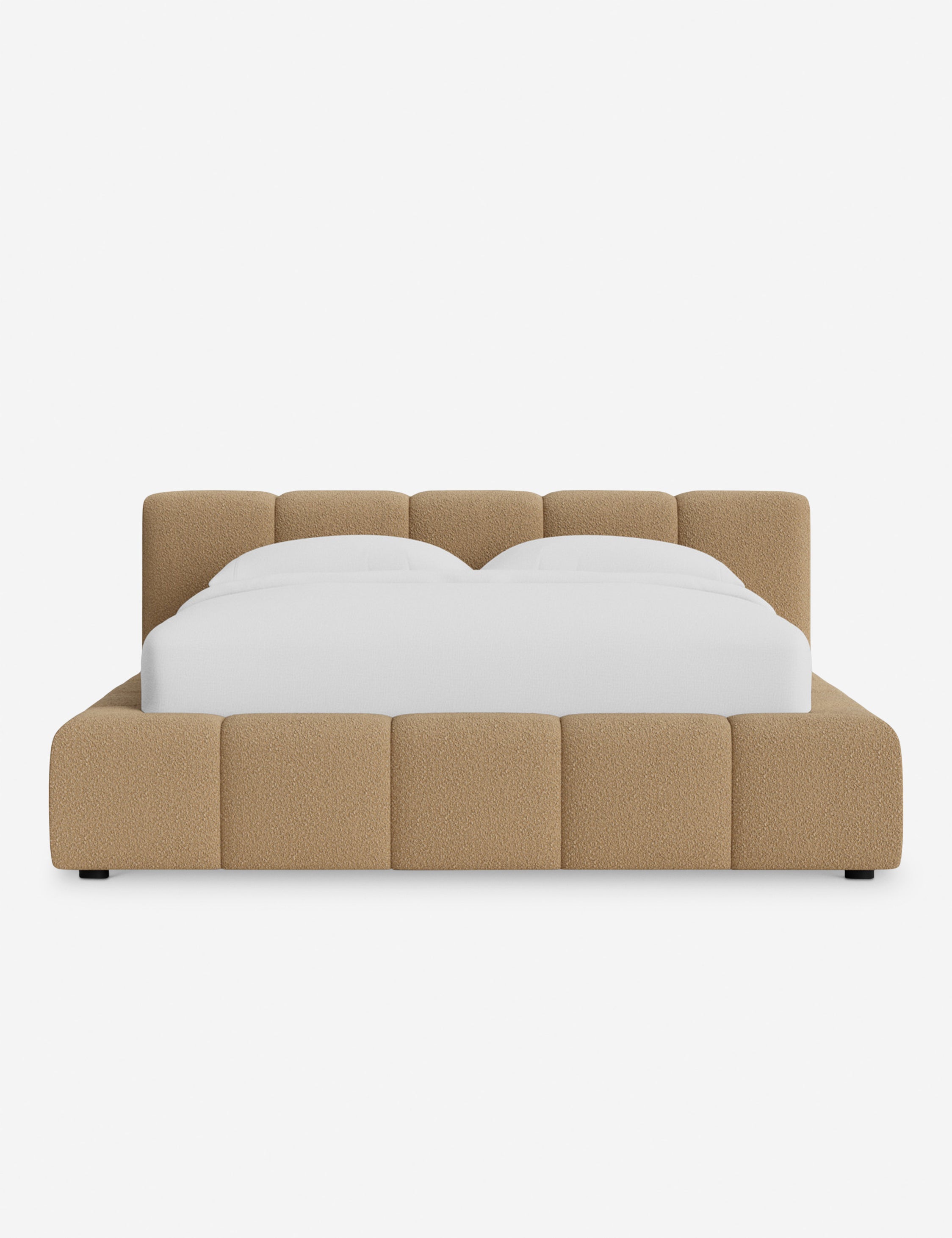 Cambry Platform Bed Frame - Modern Wooden Bed with Headboard & Storage, Queen Size, Easy Assembly - Perfect for Bedrooms, Guest Rooms & Small Apartments