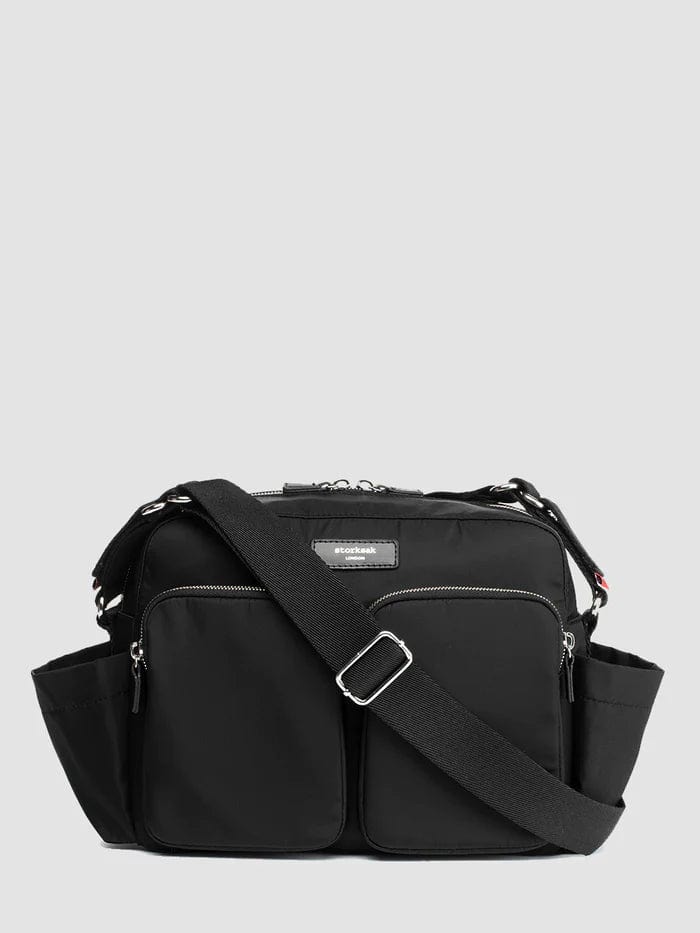 Storksak Eco-Friendly Stroller Bag - Waterproof Diaper Bag for Moms, Perfect for Travel, Shopping & Daily Use