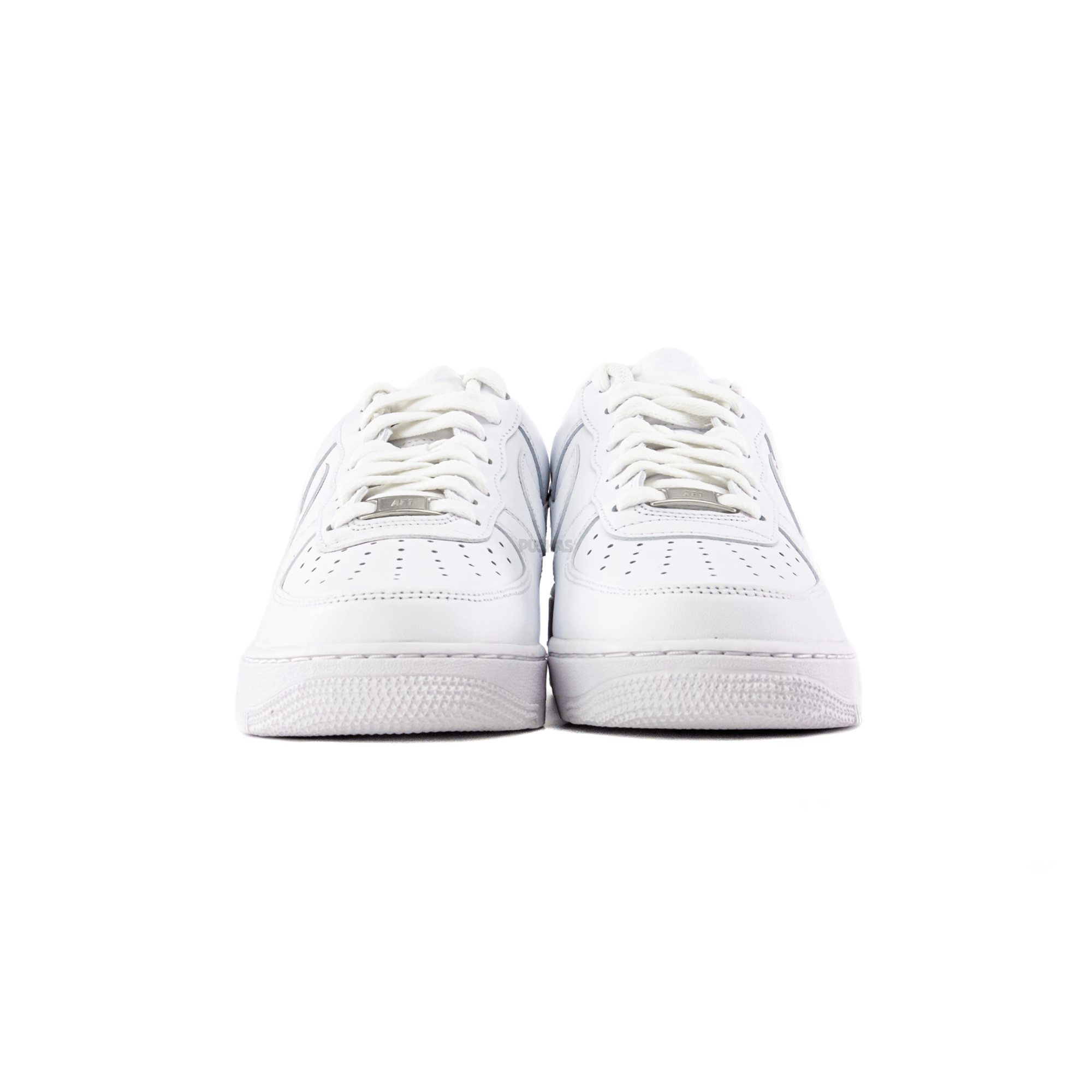 Nike Air Force 1 Low '07 Triple White Sneakers - Men's Classic White Leather Basketball Shoes (2020 Release) | Perfect for Casual Wear, Street Style & Everyday Fashion