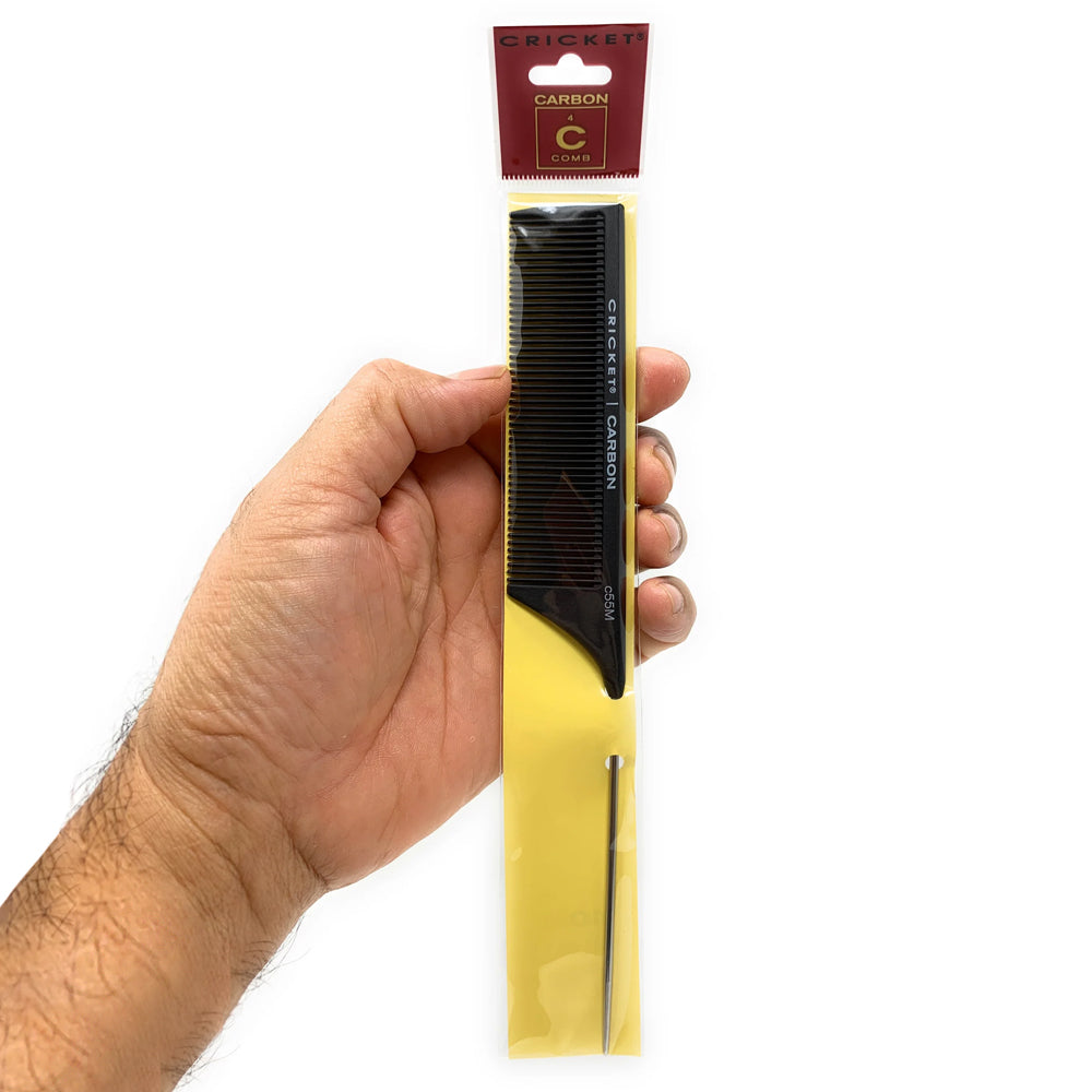 Carbon Comb Heat Comb - Multi-Purpose Heat Resistant Styling Tool (1 Piece) for Hair Styling, Salon Use & DIY Beauty Treatments