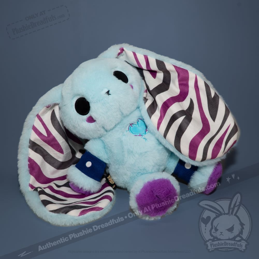 Plushie Dreadfuls Ehlers Danlos V2 Rabbit - Soft Stuffed Animal Toy for Kids & Collectors | Perfect for Cuddling, Gifts, and Awareness Support