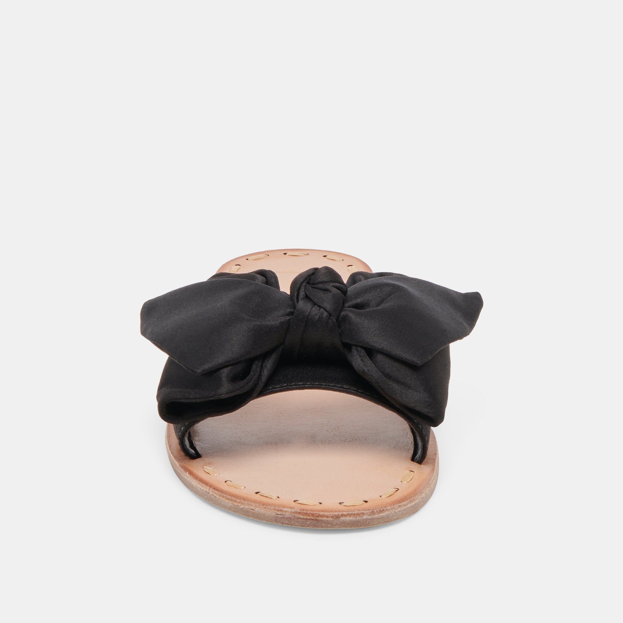 DARSEY Women's Onyx Satin Sandals - Elegant Dressy Open Toe Heels for Weddings, Parties & Evening Events