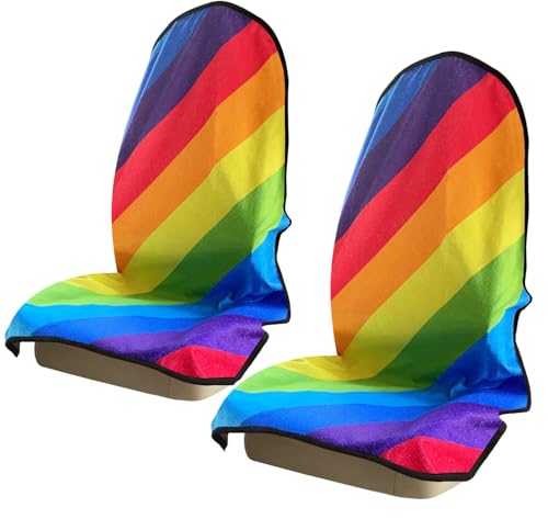 2pcs Rainbow