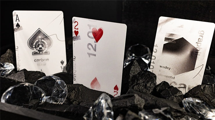 Premium Carbon Fiber Playing Cards - Graphite Edition | Durable & Stylish Deck for Poker, Magic Tricks & Card Games