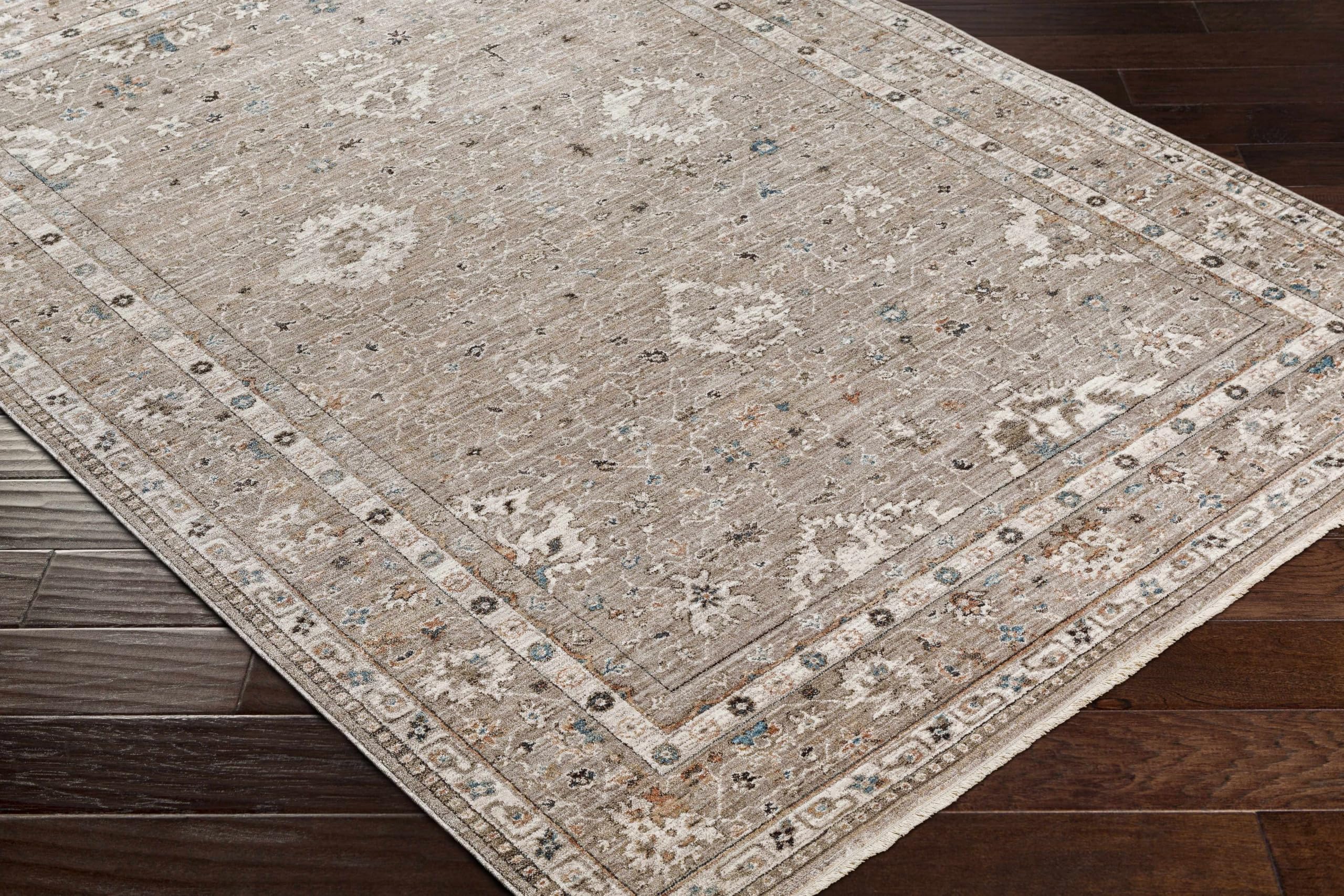 Hauteloom Bolitoc Traditional Round Area Rug 7'10