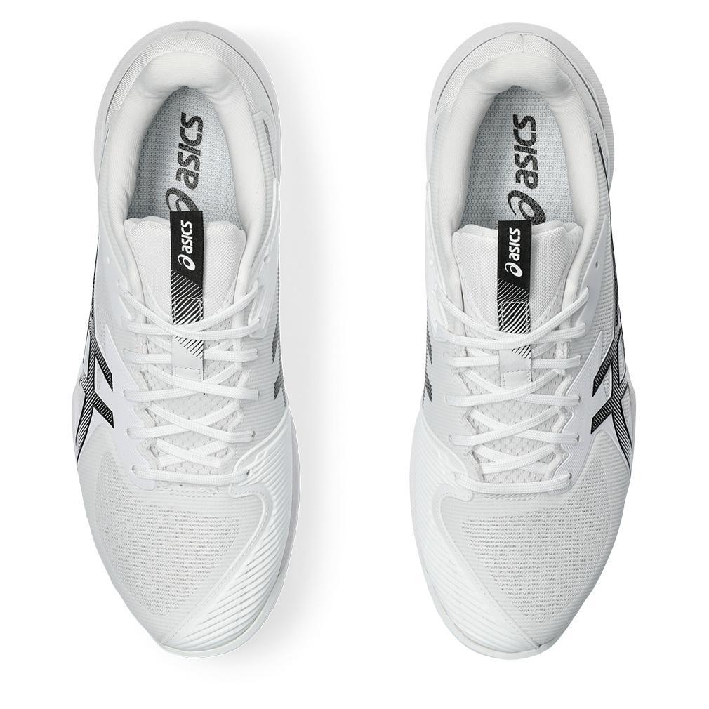 Men's Solution Speed FF 3 Tennis Shoes - White & Black | Lightweight Performance Court Shoes for Competitive Play & Training