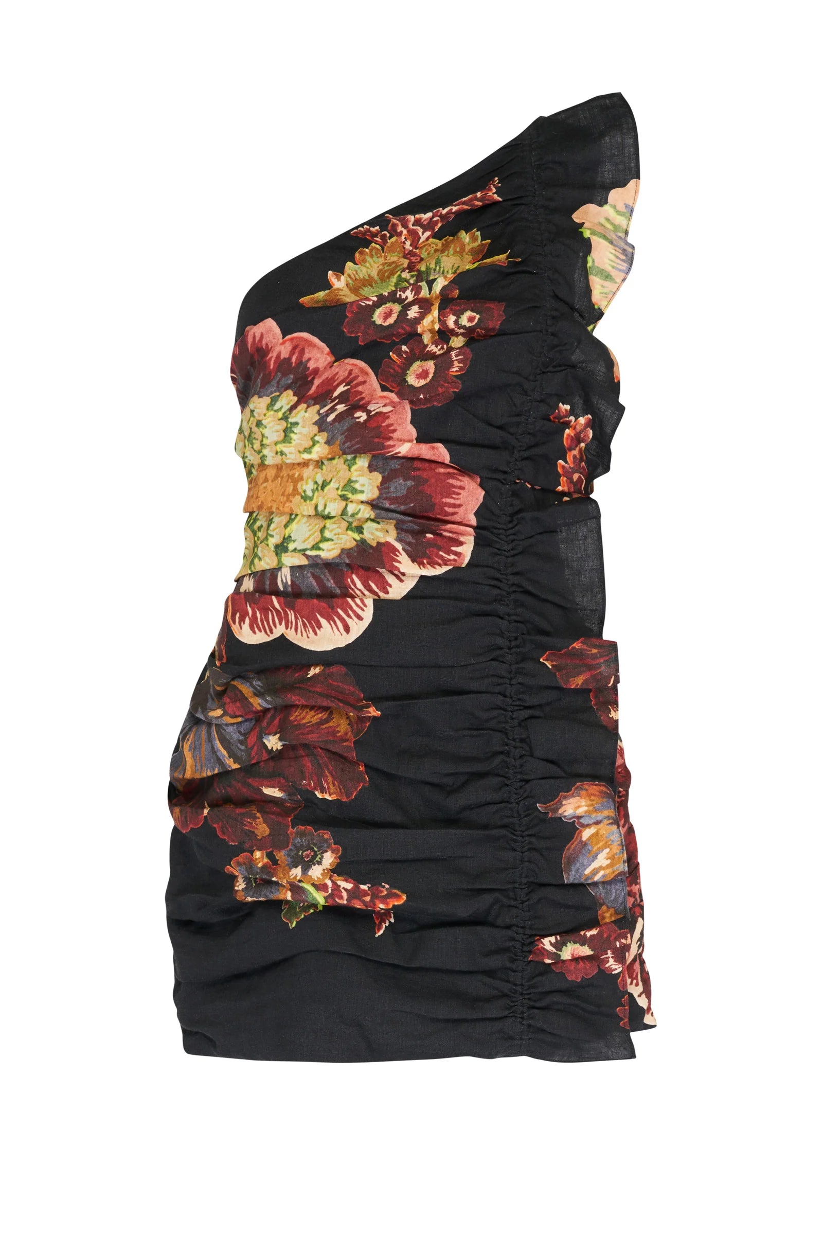 Elegant Clementine One Shoulder Mini Dress - Sexy Party Dress for Women, Perfect for Night Out, Club, Date Night and Special Occasions