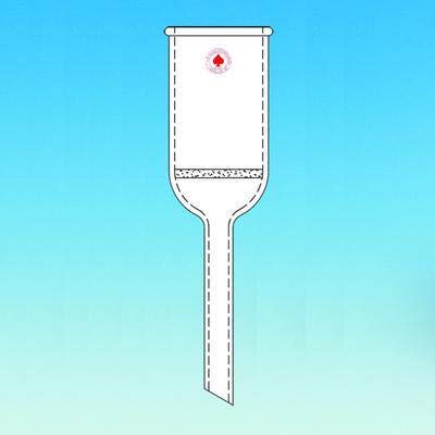Premium 1500mL Buchner Funnel with Porosity B Filter - Lab Grade Filtering Funnel for Chemistry Experiments & Scientific Research - Ideal for Vacuum Filtration, Solvent Recovery & Laboratory Applications