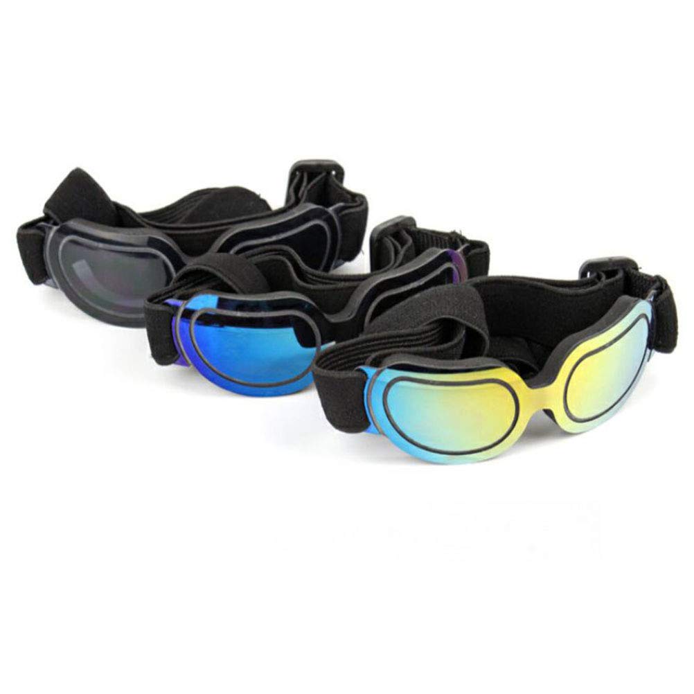 1pc Foldable Dog Goggles for Small Puppy & Cat - Windproof Pet Sunglasses for Snow Protection & Outdoor Activities - Perfect for Hiking, Running, and Beach Adventures