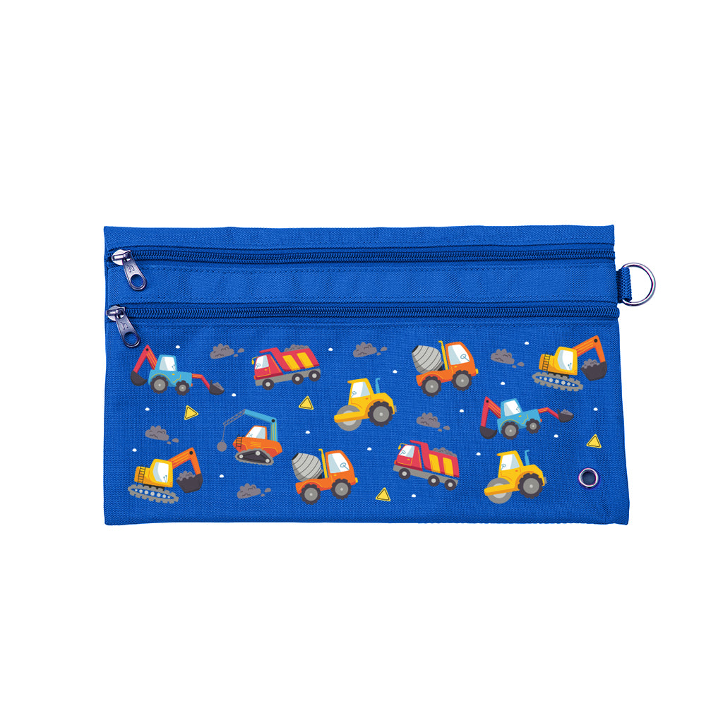 Large Capacity Jumbo Trucks Pencil Case for School & Office Supplies - Perfect for Kids, Students & Professionals