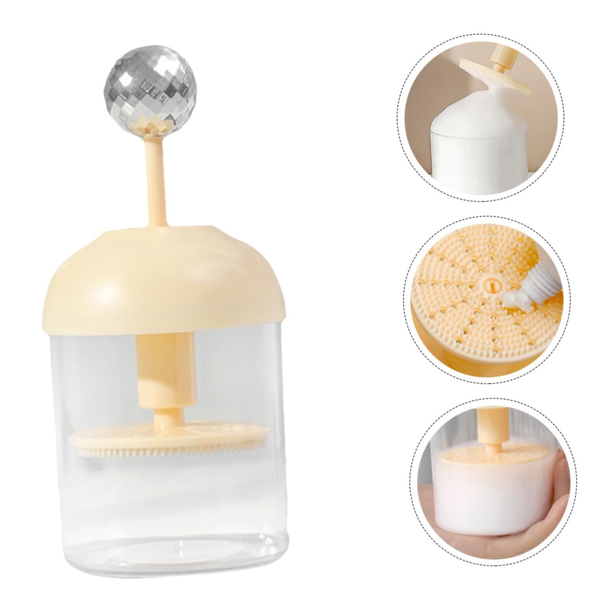 Healeved 2-Pack Foaming Soap Dispenser for Face & Hand Wash - Reusable Shampoo, Conditioner & Body Lotion Bar Maker - Moisturizing Skin Care with Bubble Technology | Perfect for Bathroom, Sink, Spa & Travel