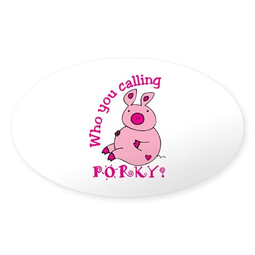 Clear - Porky Pig Sticker