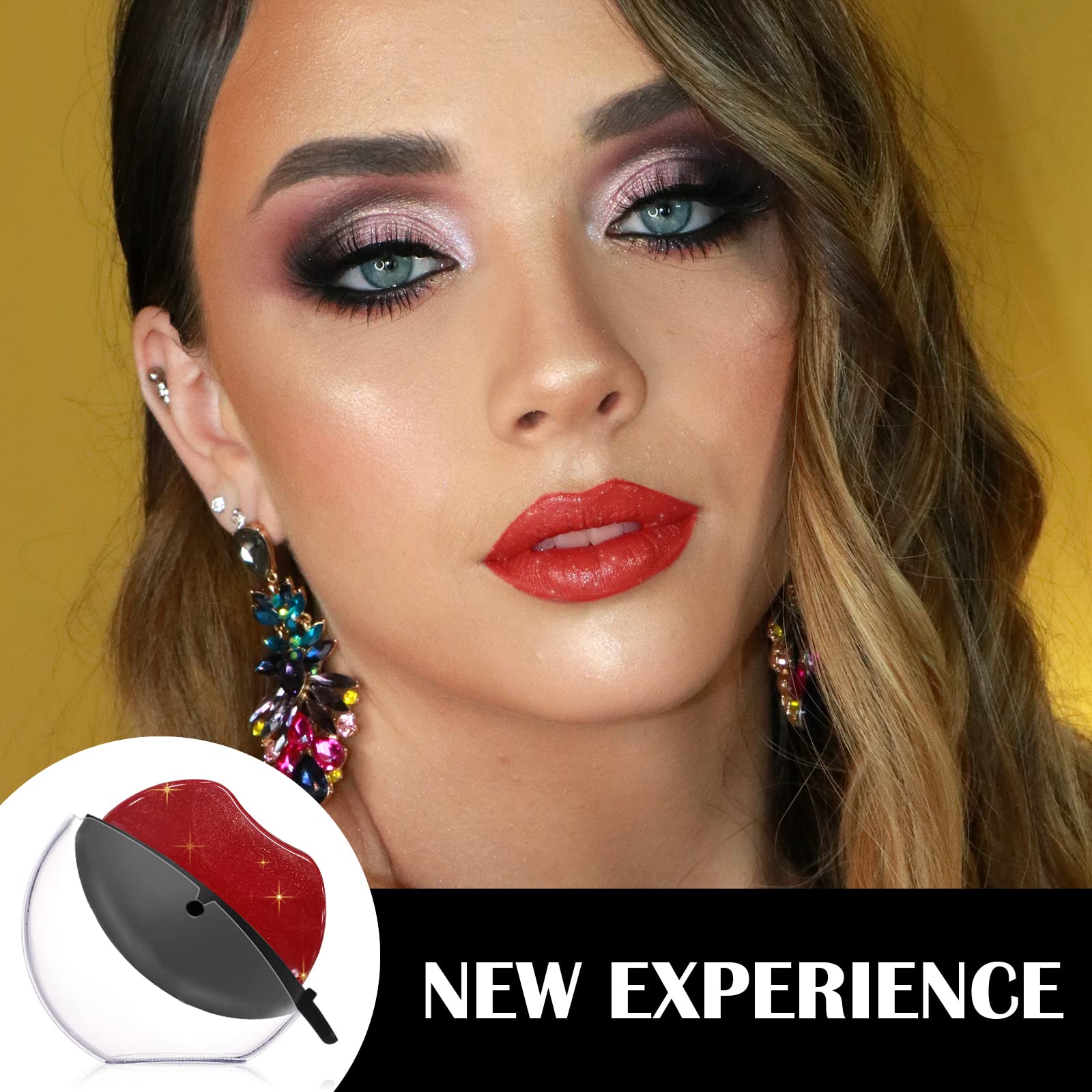 DAGEDA 3-in-1 Magic Color Changing Lipstick - Long Lasting Moisturizing Pearl Lipstick (3 Colors) for Everyday Wear, Date Night & Special Occasions