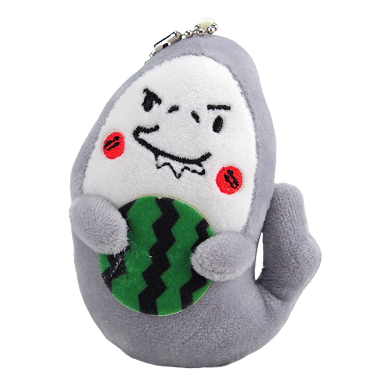 Cute Kawaii Plush Shark Keychain - Cartoon Stuffed Animal Pendant with PP Cotton - Funny Shark Shape Pendant for Bag, Keys, Backpack Decoration - Perfect Gift for Kids and Shark Lovers