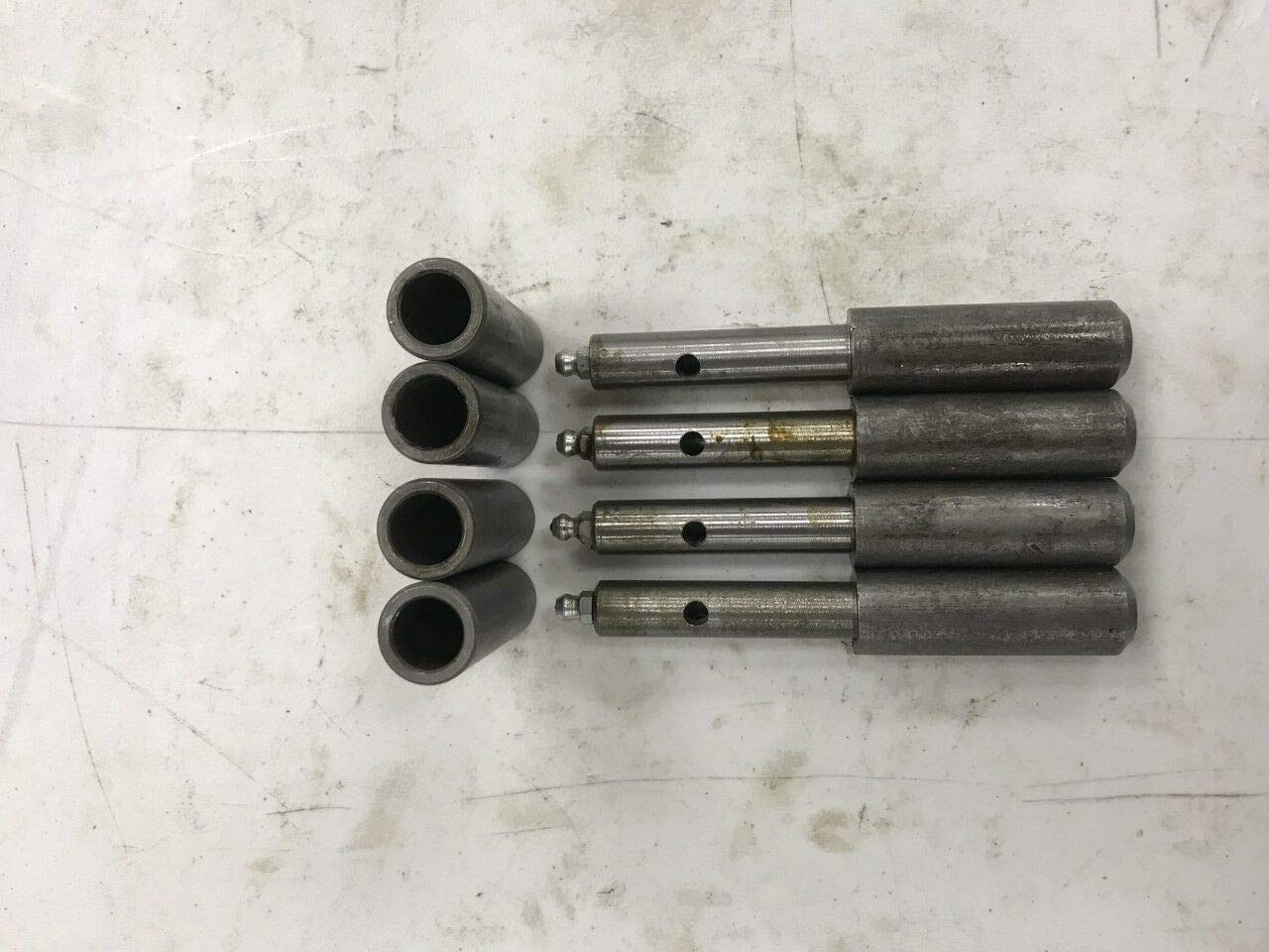 4 Pack Heavy Duty Weldable Barrel Gate Hinges 4.5
