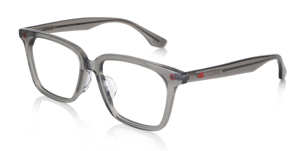 JINS x NARUTO Itachi Uchiha Eyeglasses Frame - Gray Anime Cosplay Accessory for Naruto Fans | Perfect for Halloween Costumes, Anime Conventions & Daily Wear