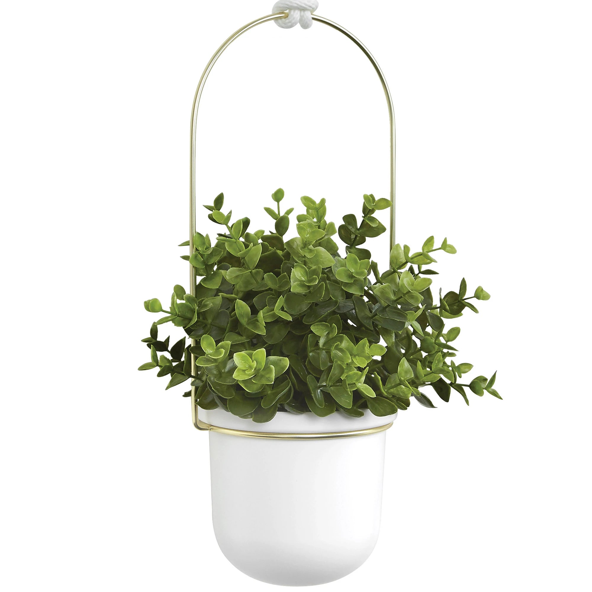 Triflora Hanging Planter - Modern Macrame Plant Hanger for Indoor/Outdoor Plants - Perfect for Home, Garden, Balcony & Patio Decor