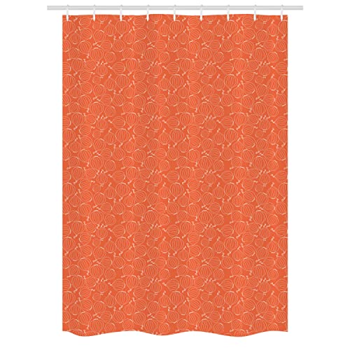 Burnt Orange and White