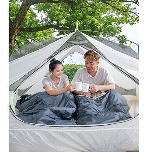 **Large Rectangular Sleeping Bag 230x100cm with Compression Sack - Lightweight & Waterproof for Camping, Hiking, Backpacking - Perfect for Men & Women Indoor & Outdoor Use - Ideal for Picnics, Travel & Adventure Trips**