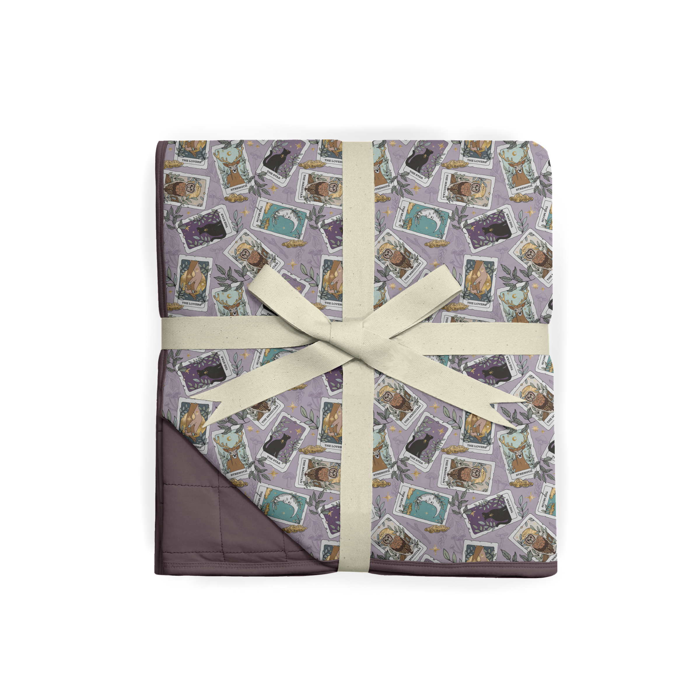 Fauna Arcana Quilted Oversized Blanket - Ultra Soft Large Throw Blanket for Couch, Bed & Home Decor - Perfect for Cozy Nights, Gift Giving and Winter Warmth