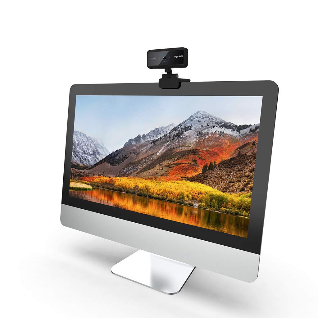 HOOLRZI 1080P HD Webcam with Built-in Microphone, USB Plug & Play Computer Camera for PC/Mac/Laptop - Perfect for Live Streaming, Video Conferencing, Online Classes & Zoom Meetings