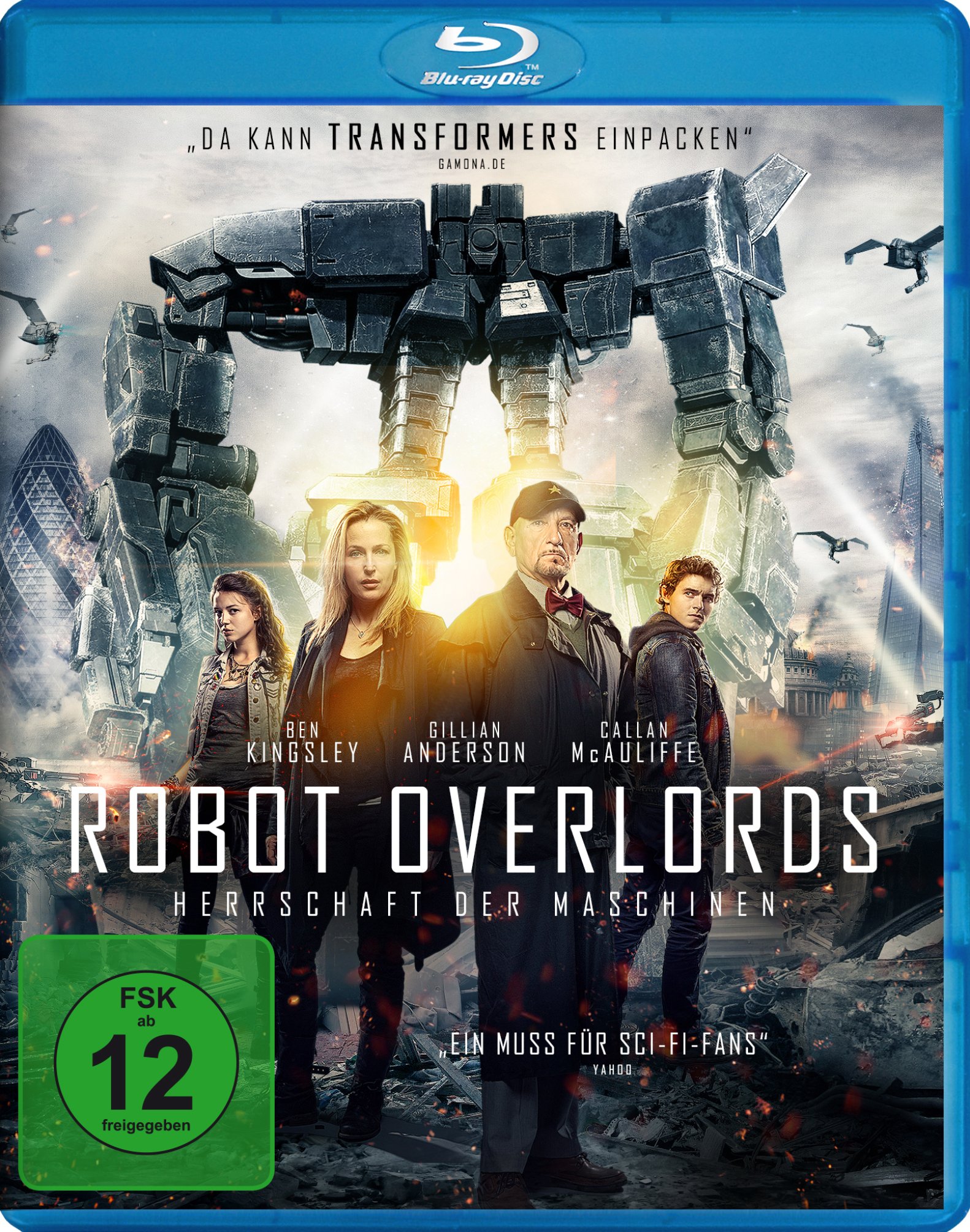 Robot Overlords - Rise of the Machines | Sci-Fi Action Movie | Perfect for Sci-Fi Fans & Dystopian Future Enthusiasts
