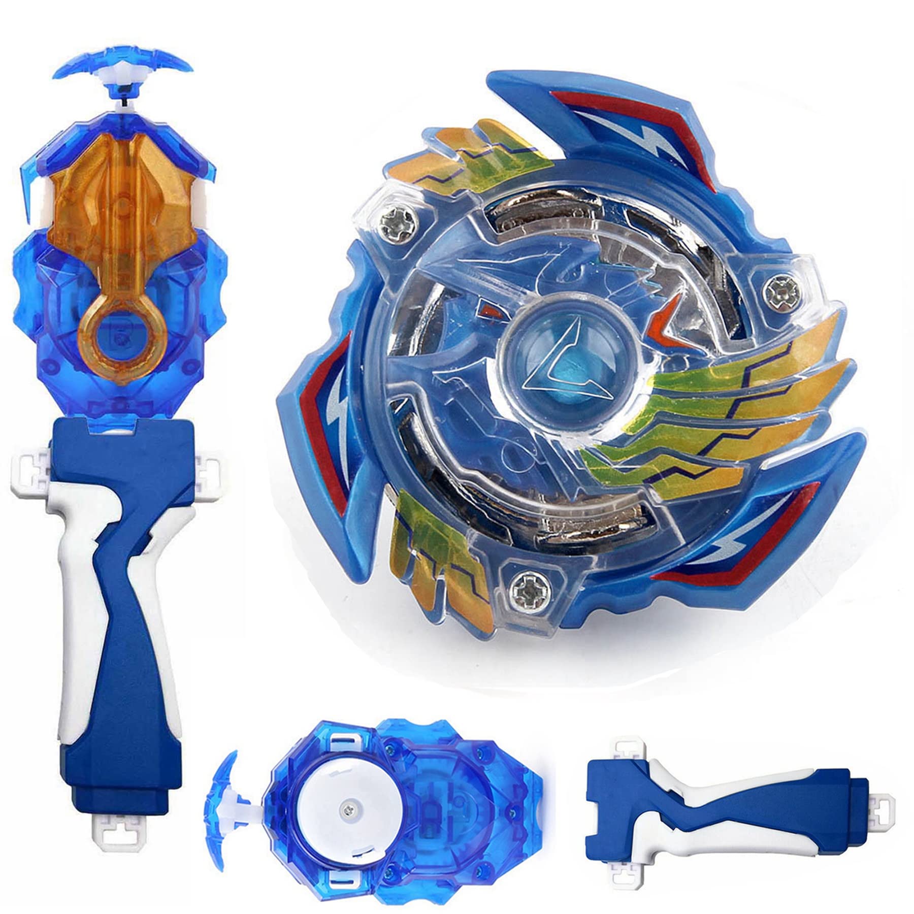 Victory Valkyrie Valtryek B-34 Beyblade Burst Evolution Turbo Spinning Top Toy Set with LR String Launcher - Left & Right Spin Battling Tops for Kids, Competitive Play & Beyblade Tournaments