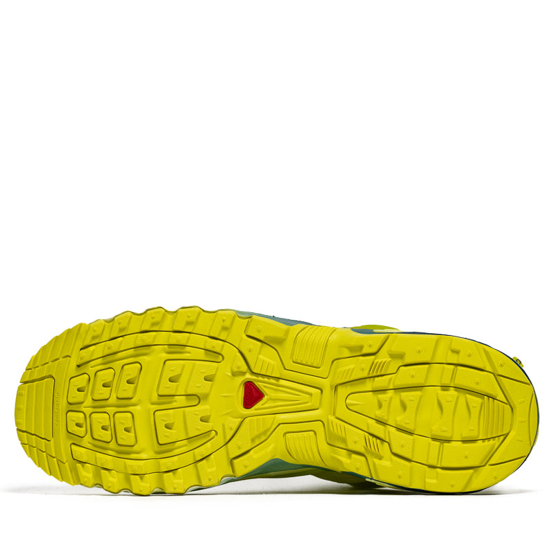 Salomon ACS Pro Running Shoes - Sulphur Spring/Deep Dive Colorway | Lightweight & Durable for Trail Running, Hiking & Outdoor Adventures