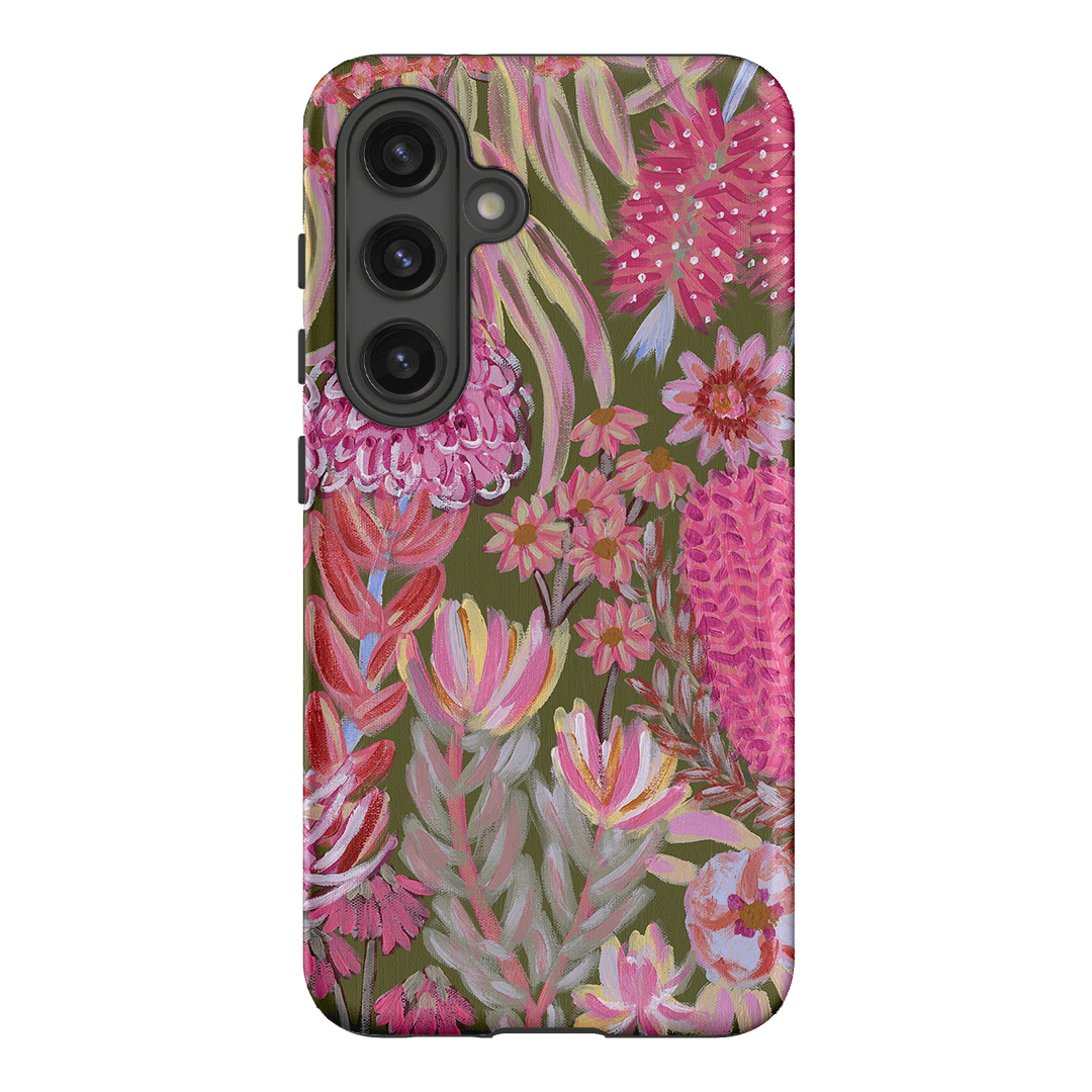 Floral Island Phone Case for iPhone 15 Pro Max - Waterproof Protective Cover with Cute Flower Design | Perfect for Beach Vacation, Summer Outings & Everyday Use