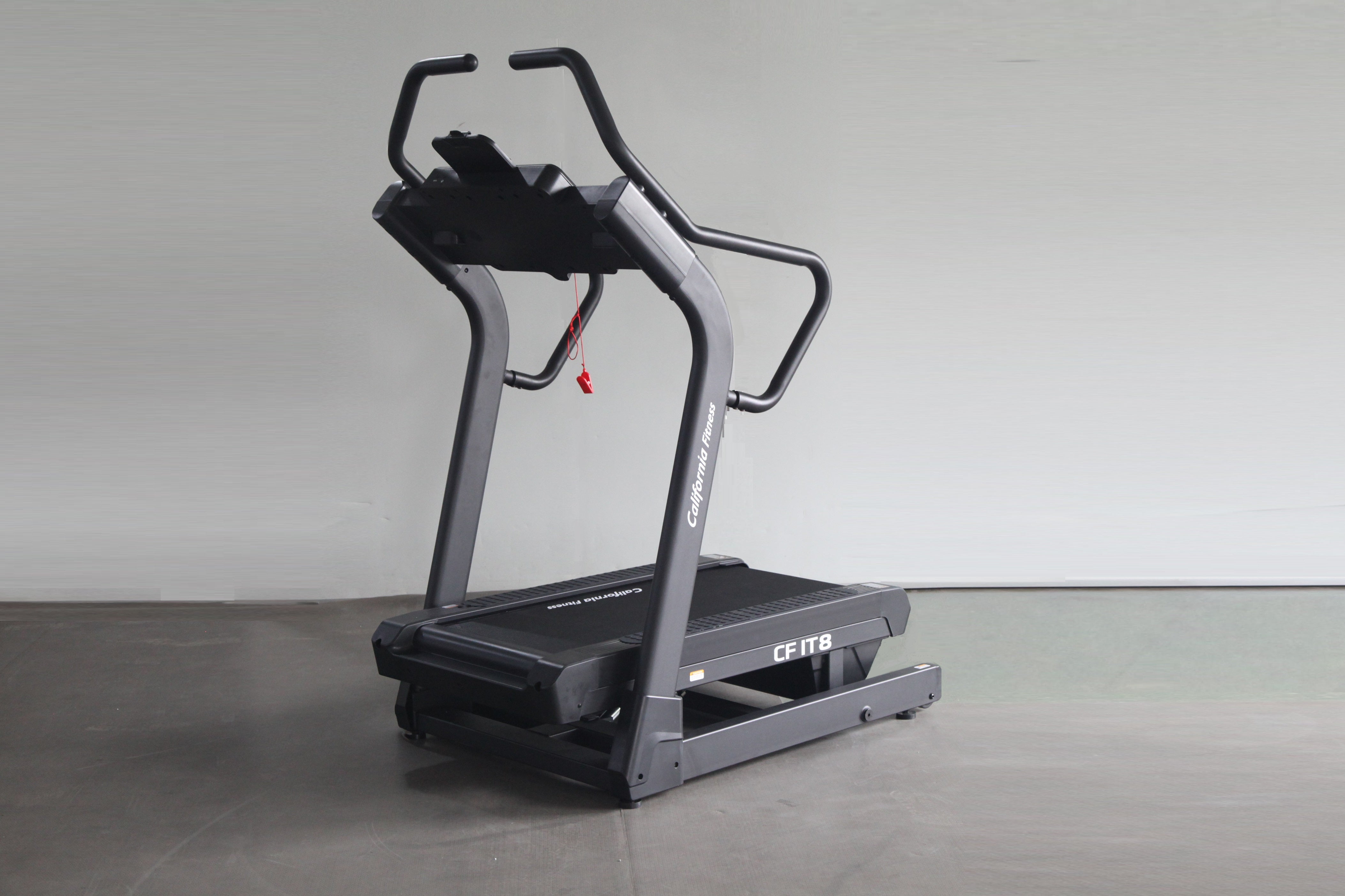 California Fitness IT8 Incline Trainer Treadmill - 15% Incline, 12 MPH, 400 LBS Capacity | Home Gym Cardio Equipment for Running & Walking | Perfect for Small Spaces & Weight Loss Training
