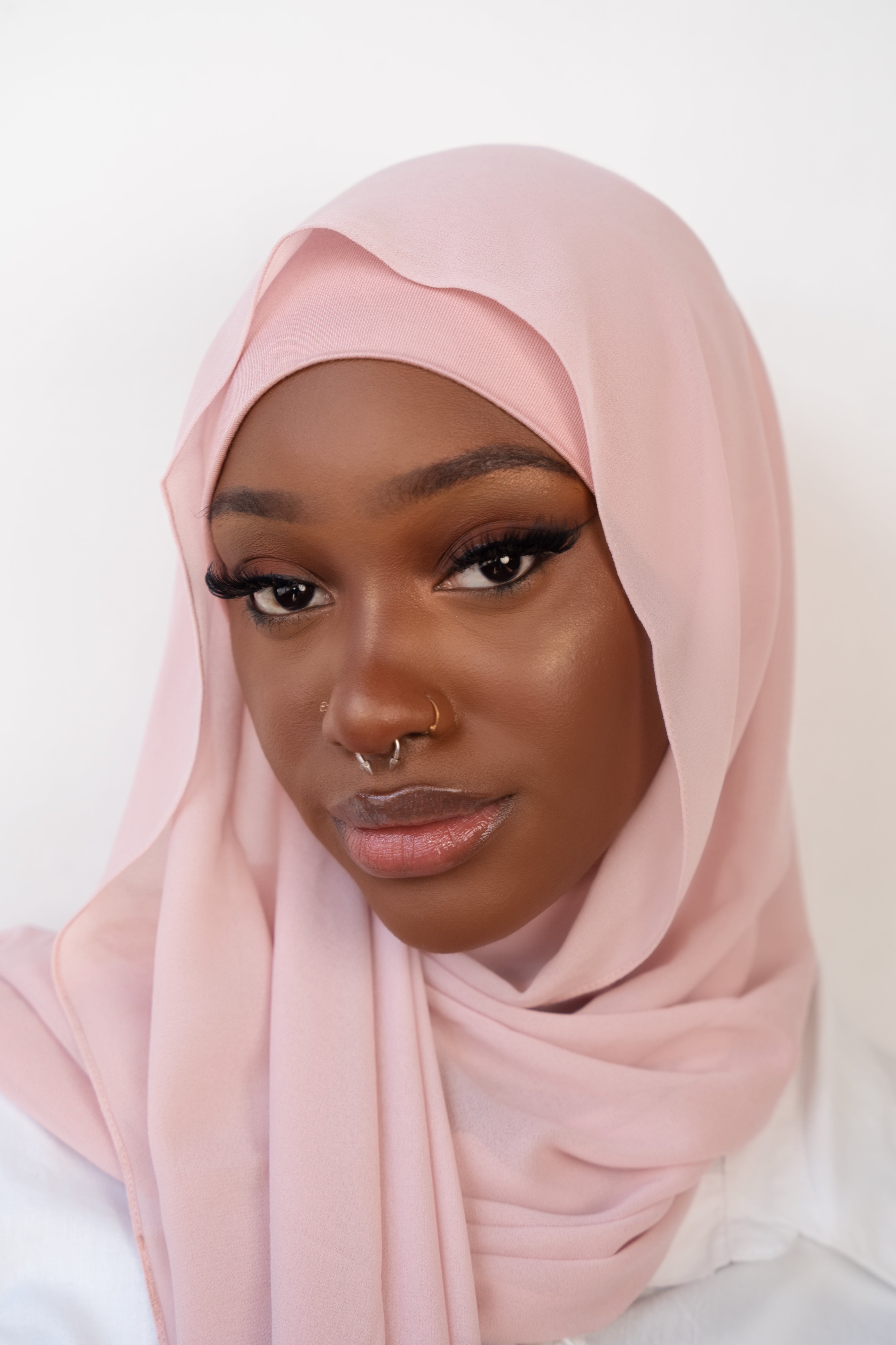 Reem Chiffon Hijab Set - Lightweight & Breathable Scarf for Women - Perfect for Daily Wear, Prayer, and Special Occasions