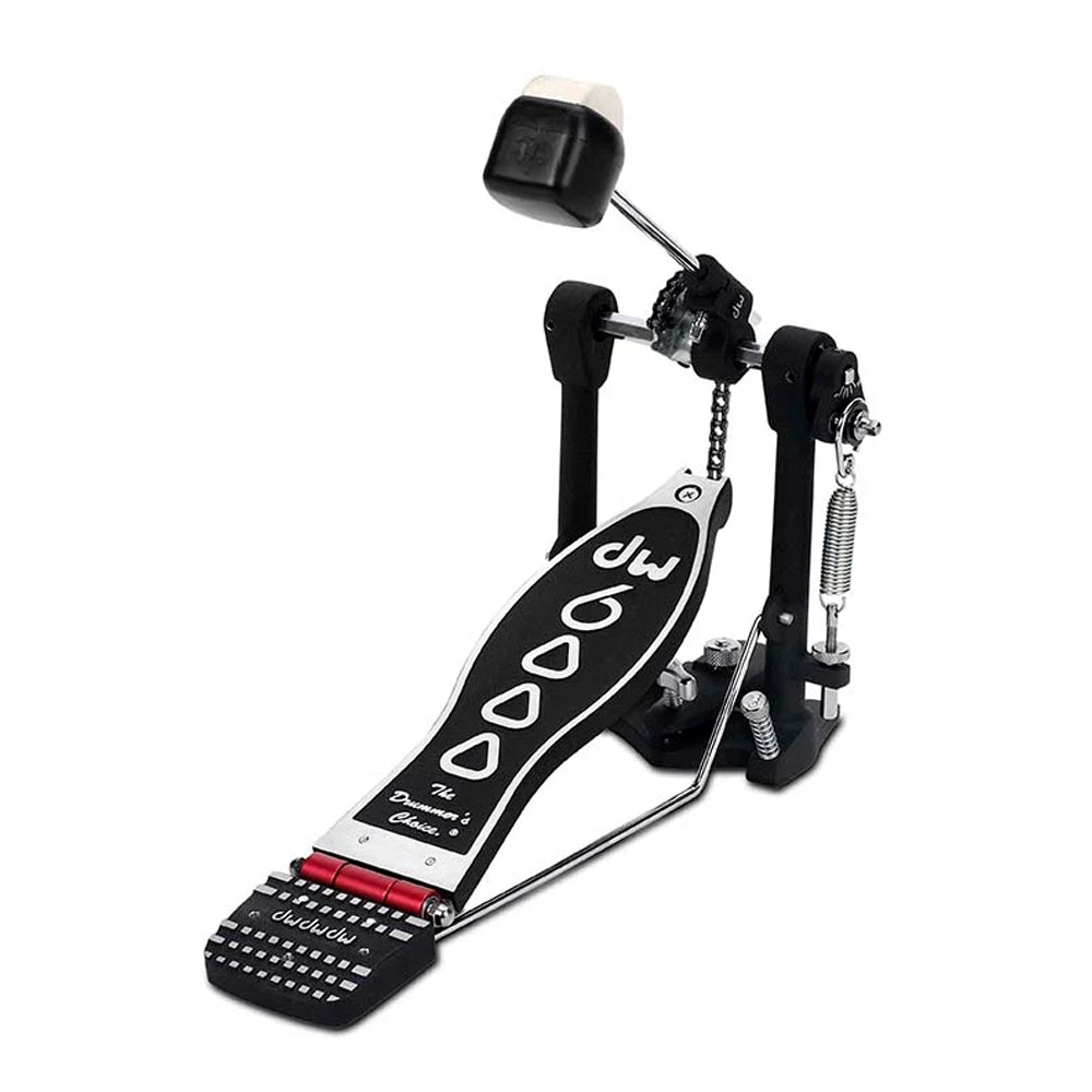 DW DWCP6000AX 6000 Series Accelerator Single Kick Drum Pedal - Professional Bass Drum Pedal for Drummers | Perfect for Live Performances & Studio Recording