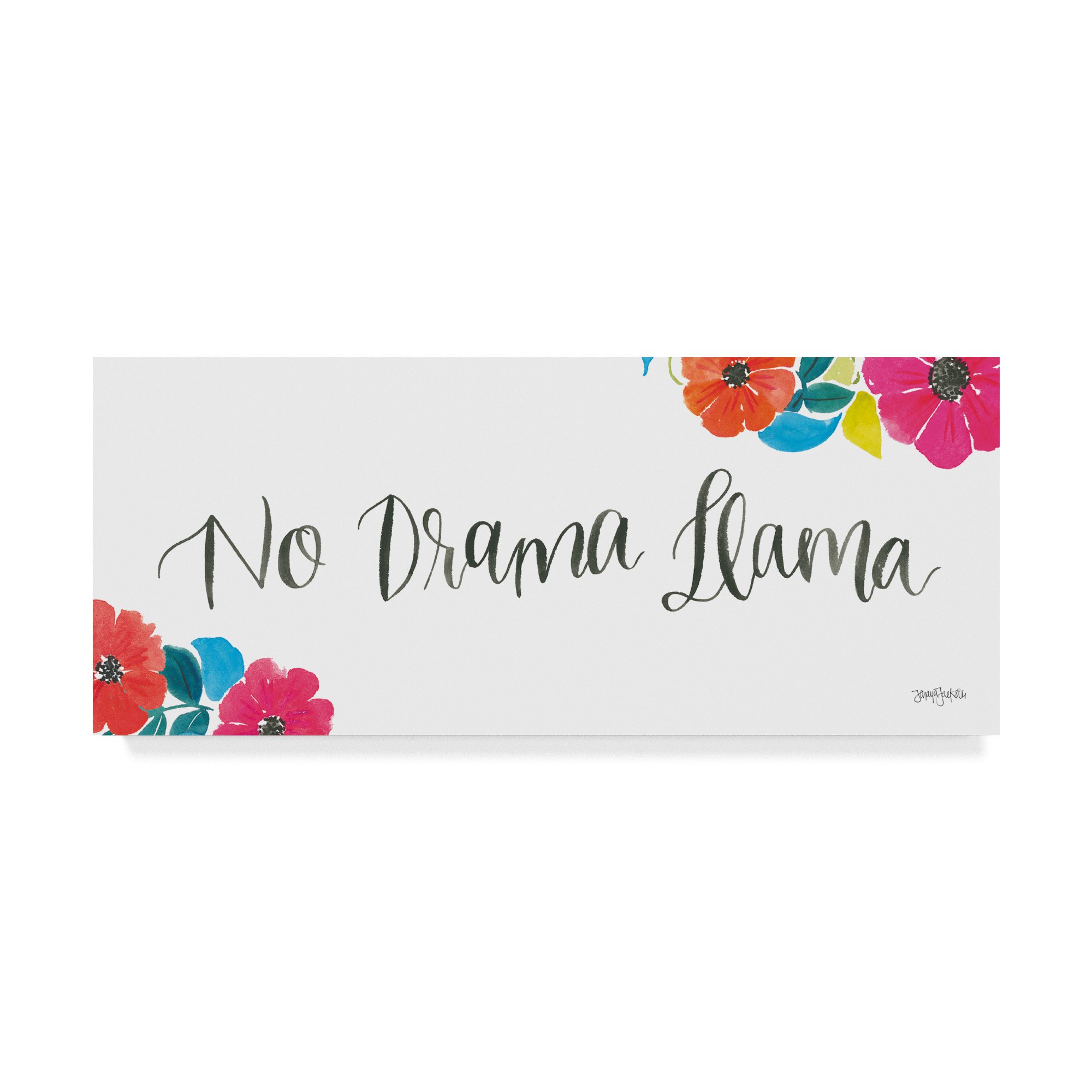 Trademark Fine Art Janiya Jackson Multicolor Canvas Painting - Perfect for Living Room, Bedroom & Office Wall Decor