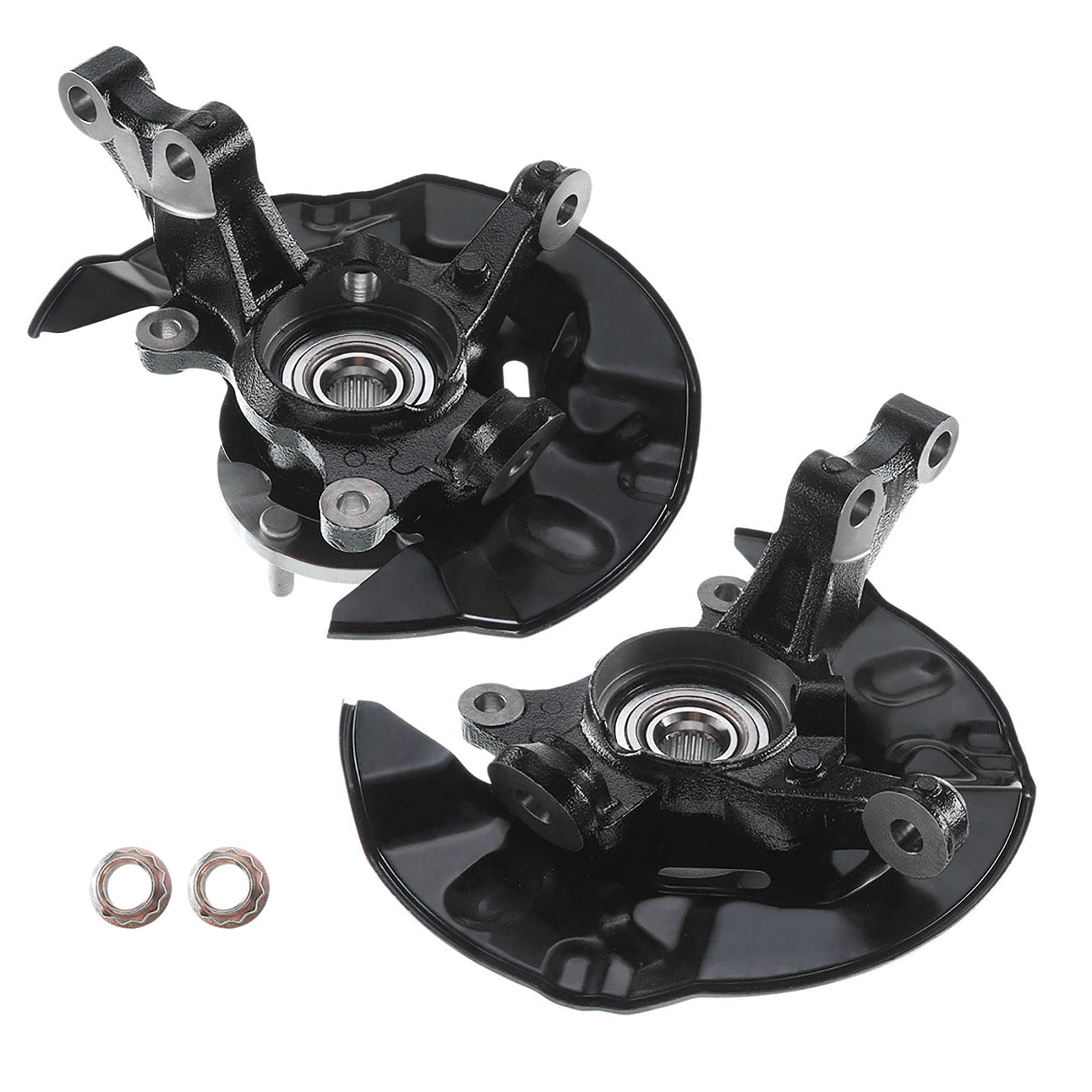 Premium Front Wheel Hub Bearing & Steering Knuckle Assembly for 2003-2008 Toyota Matrix Wagon with 4-Wheel ABS FWD - Durable Replacement for Smooth Driving & Enhanced Safety
