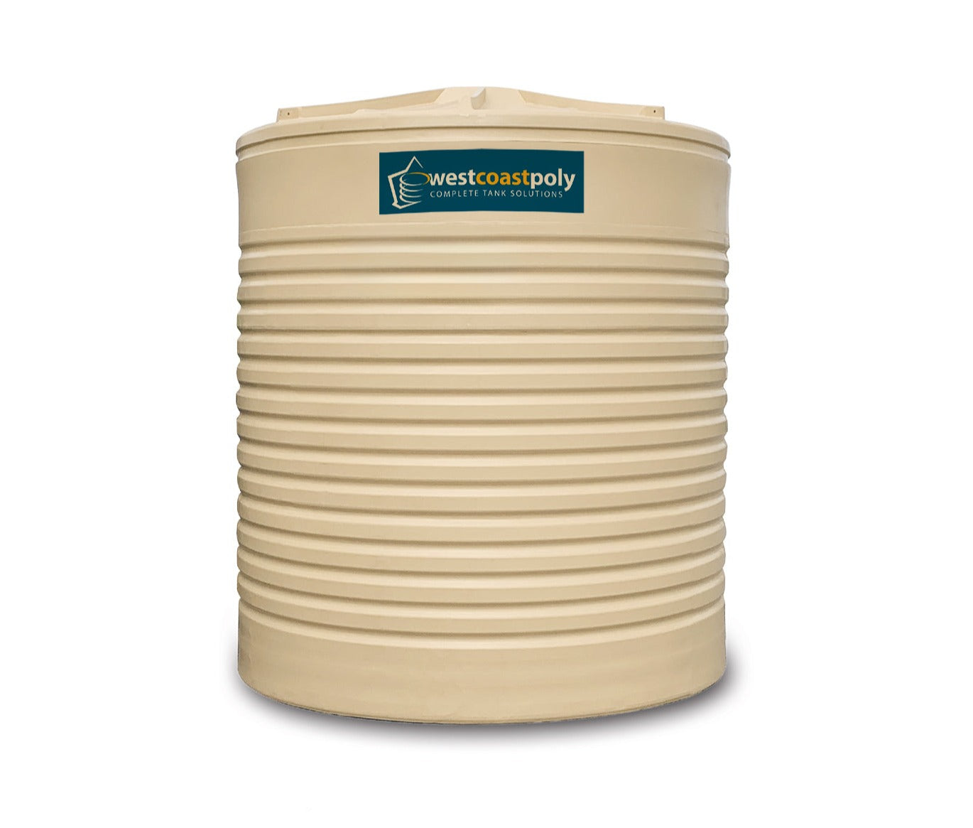 10,000LTR Corrugated Round Poly Water Tank - Durable & UV-Resistant for Farm, Ranch & Irrigation | Free Delivery Within 800km of Perth