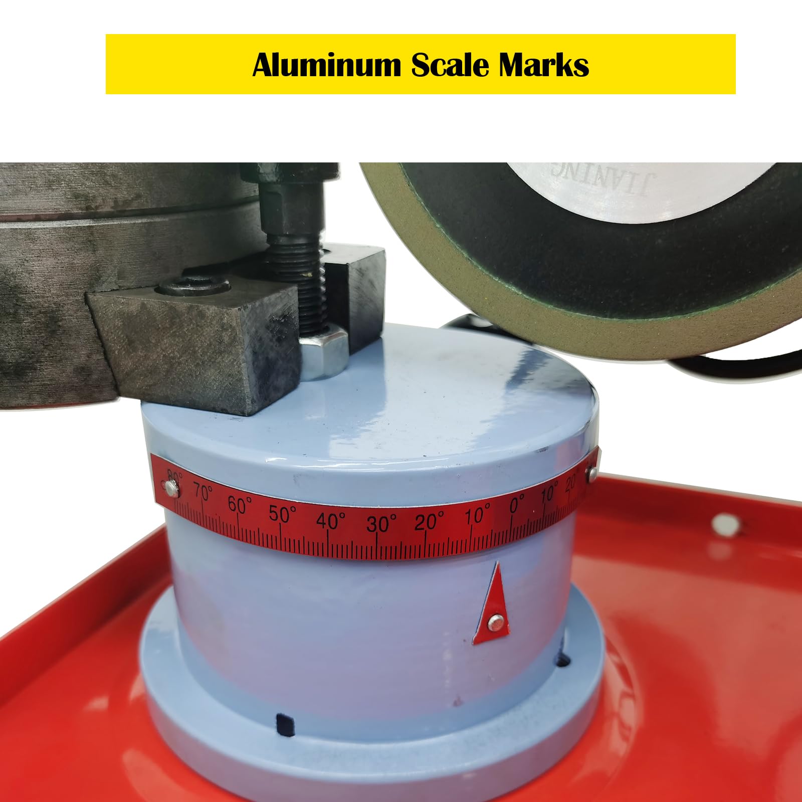 Carbide Saw Blade Sharpener 5in Grinding Wheel 220V - for Woodworking & Metal Cutting