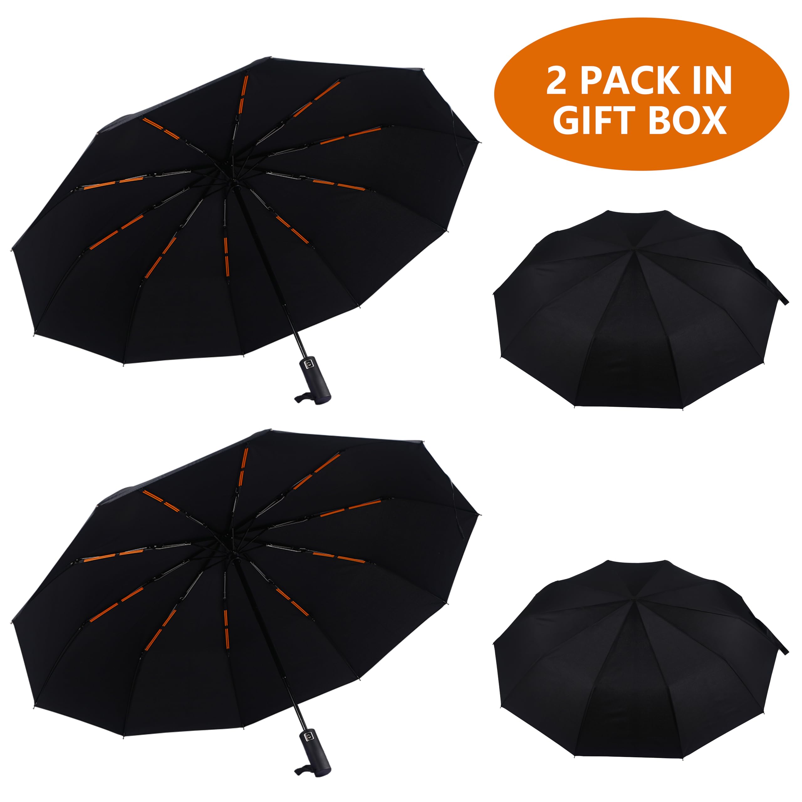 Compact Automatic Folding Umbrella - 46