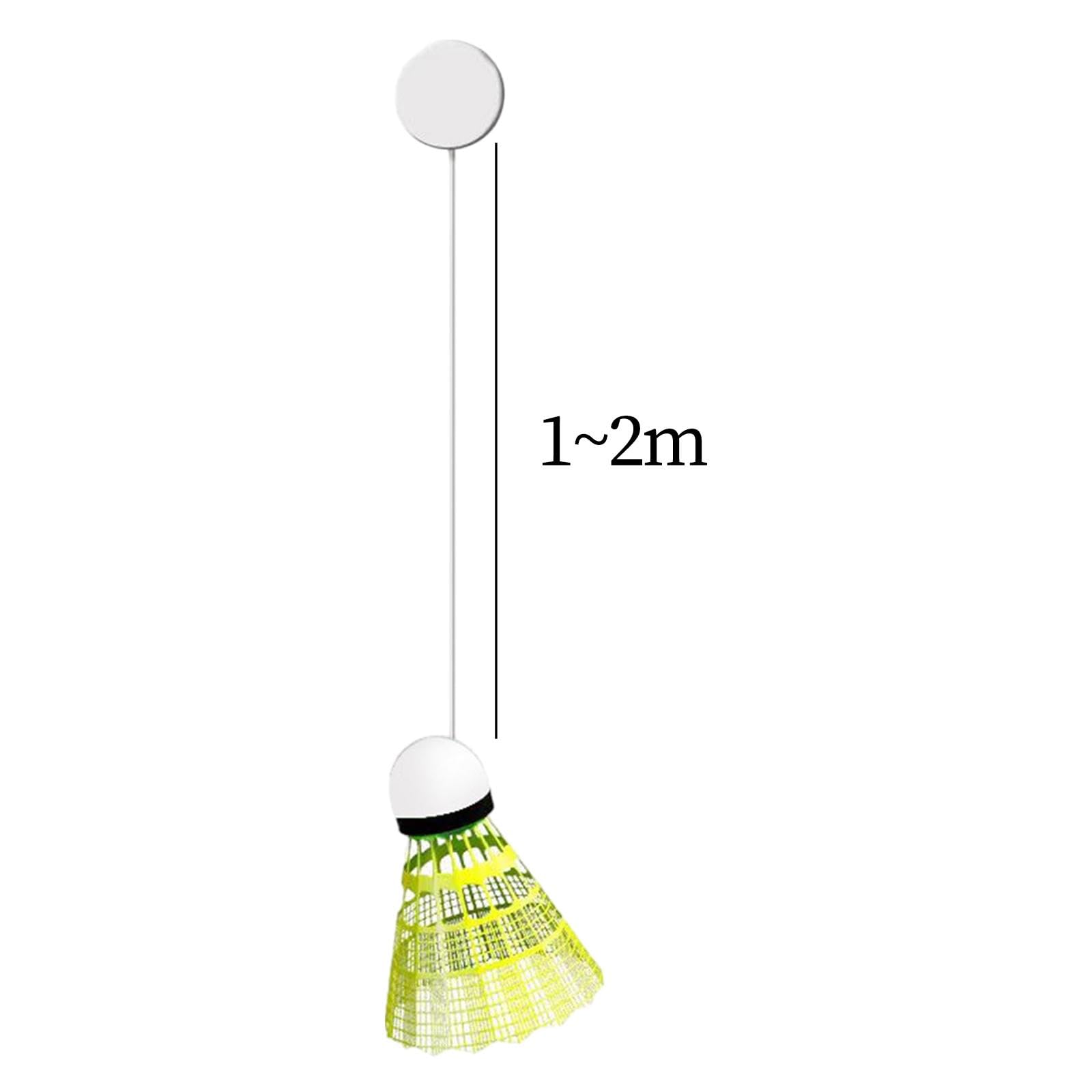 UJEAVETTE Badminton Trainer for Kids & Adults - Solo Practice Tool with 3 Balls for Home, Backyard & Indoor Games | Improve Skills & Fitness