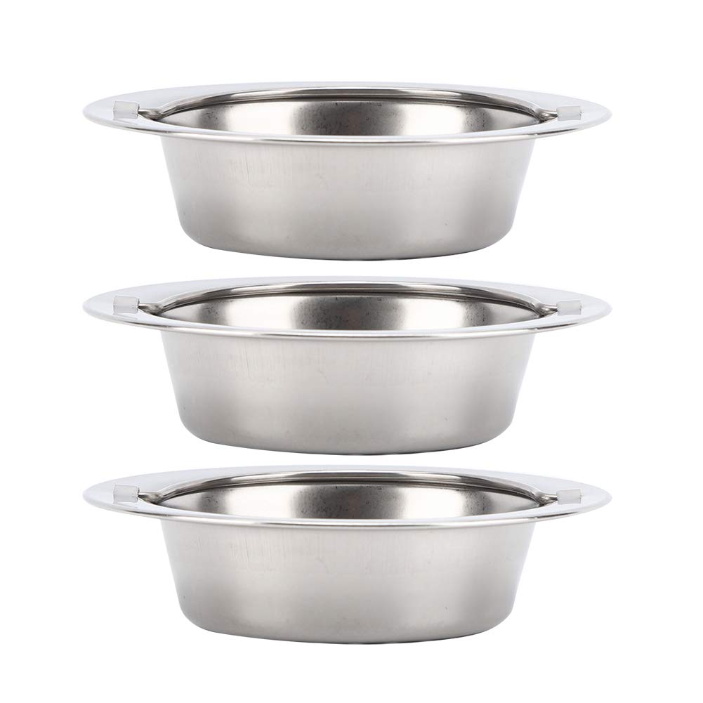 Taidda 3-Piece Dense Mesh Stainless Steel Sink Strainer Set - Kitchen Drain Filter, Bathroom & Toilet Strainer for Food Debris, Hair & Foreign Matter | Perfect for Home, Restaurant & RV Use