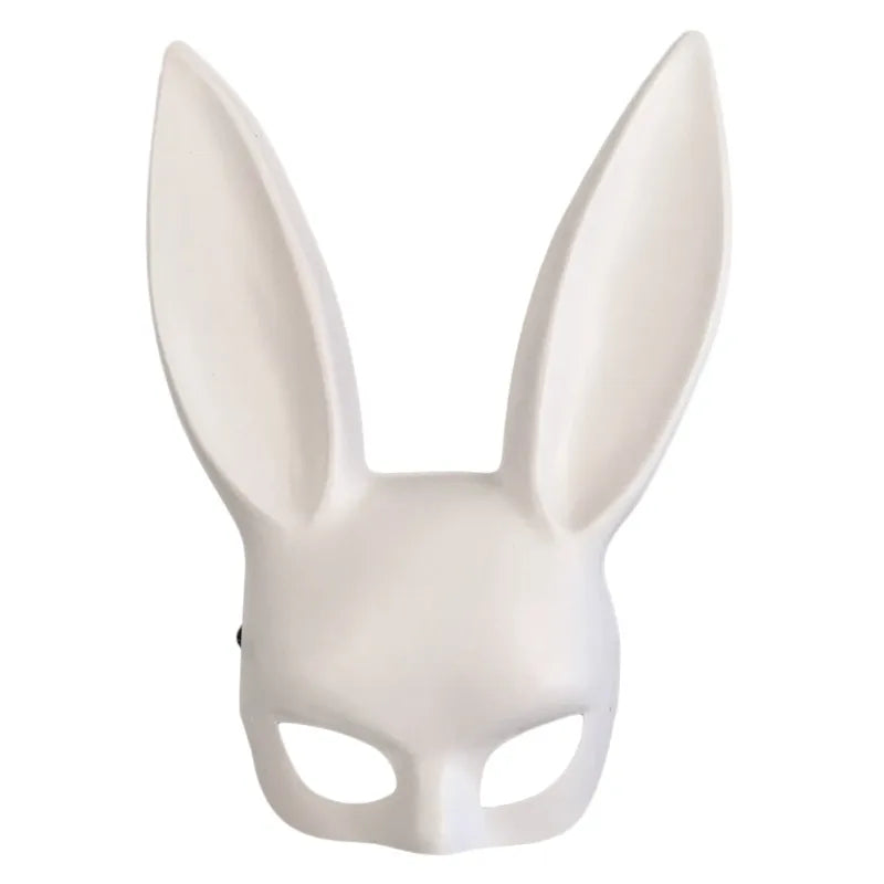 Unisex Bunny Mask for Halloween Party - Cute Rabbit Costume Accessory for Men & Women - Perfect for Cosplay, Costume Parties, and Festive Celebrations