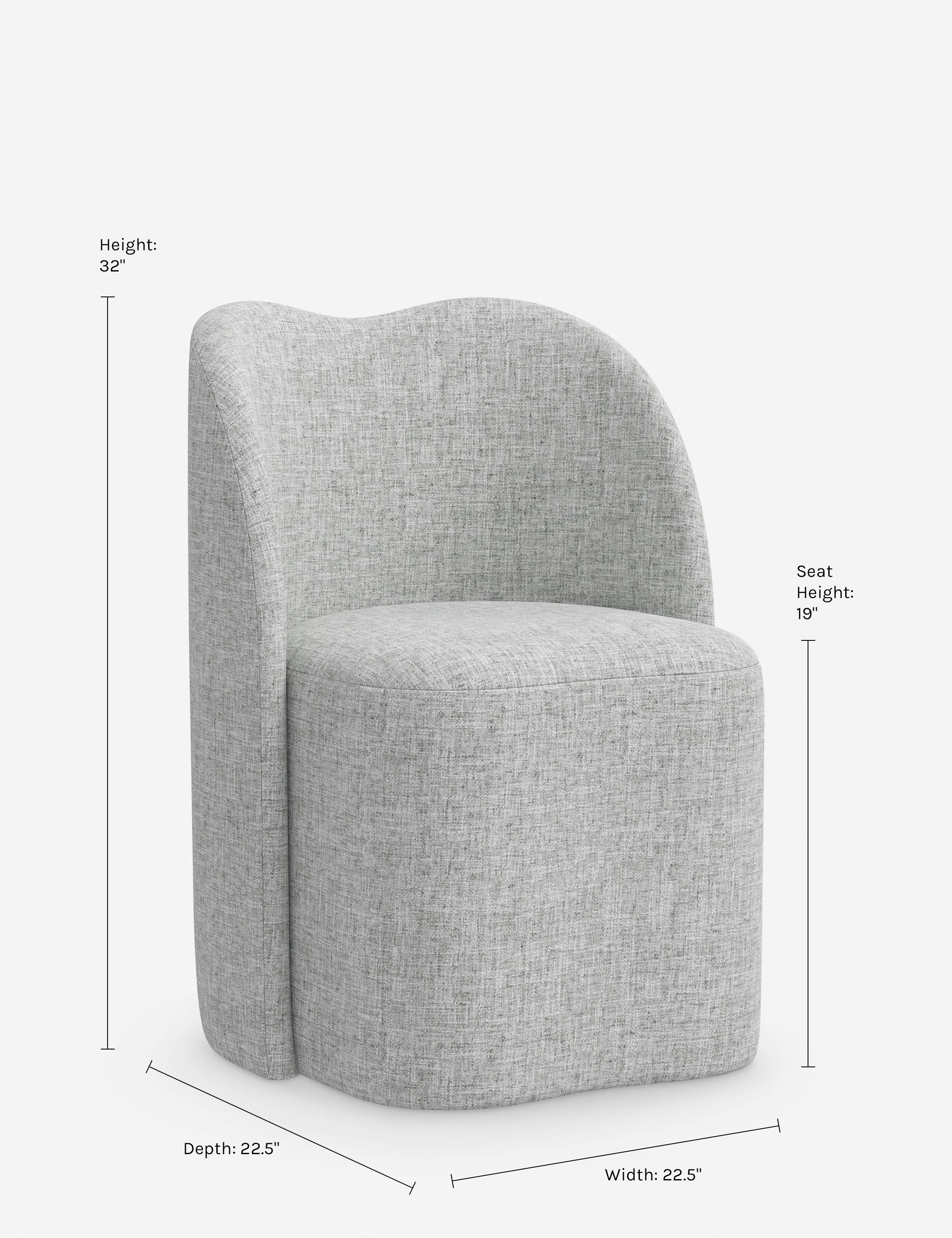 Bedell Dining Chair - Modern & Comfortable Kitchen Dining Room Chair for Home & Office - Perfect for Family Meals, Entertaining Guests & Workspace