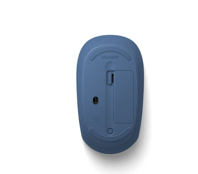 Microsoft Bluetooth Mouse - Wireless Ergonomic Mouse with Blue Camo Design for Laptop, PC, Mac - Perfect for Office, Home & Travel Use