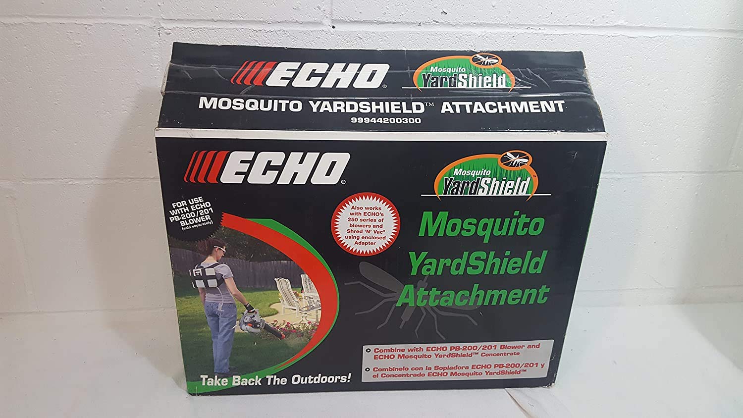 Echo Yardshield Fogger Attachment for Handheld Blowers - Compatible with Echo PB-580T & Other Models - Perfect for Mosquito Control & Outdoor Pest Spraying in Yards, Gardens & Patios