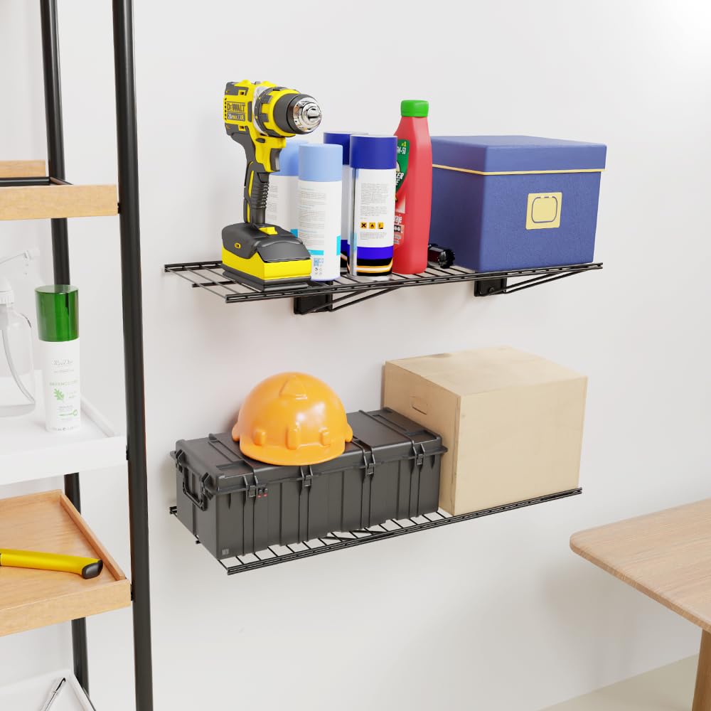 Heavy Duty Metal Wall Shelf 24